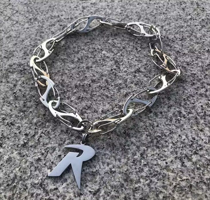 Japanese Brand × Vintage R Choker Pendant Necklace Size ONE SIZE - 2 Thumbnail