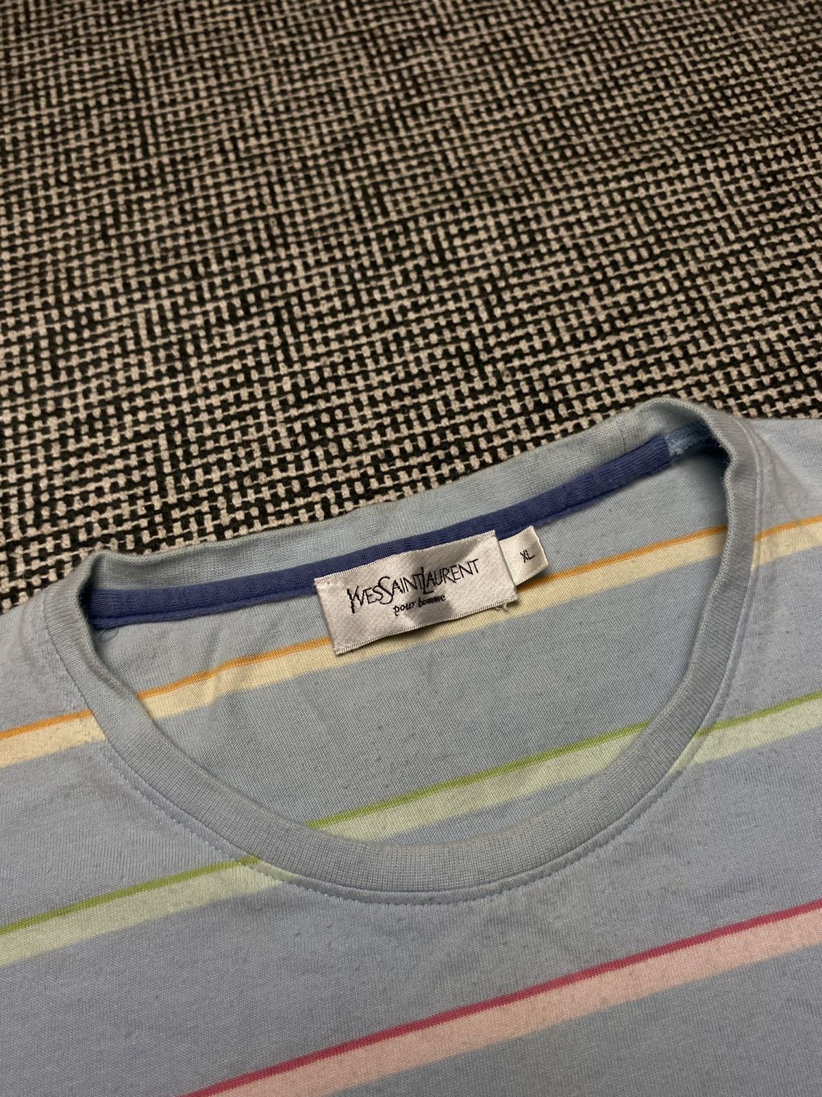 Vintage × Yves Saint Laurent Rare Yves Saint Laurent vintage T-shirt y2k Size XL / US 12-14 / IT 48-50 - 9 Thumbnail