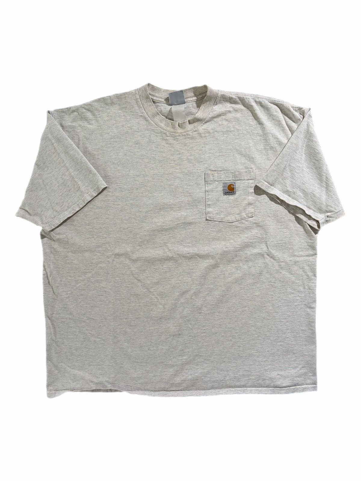 Carhartt Vintage 90s Carhartt Shirt Mens 2XL Gray Pocket Workwear Tee Size US XXL / EU 58 / 5 - 1 Thumbnail