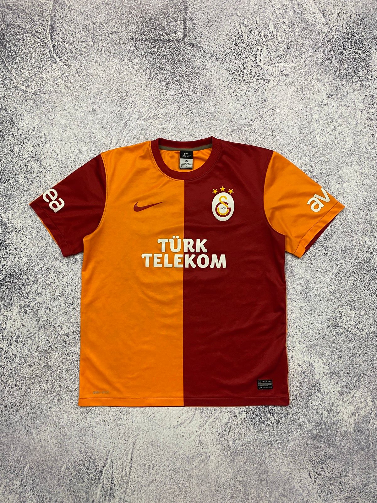 Pre-owned Nike X Soccer Jersey Nike Fc Galatasaray Sneijder 2013 2014 Soccer Jersey In Orange