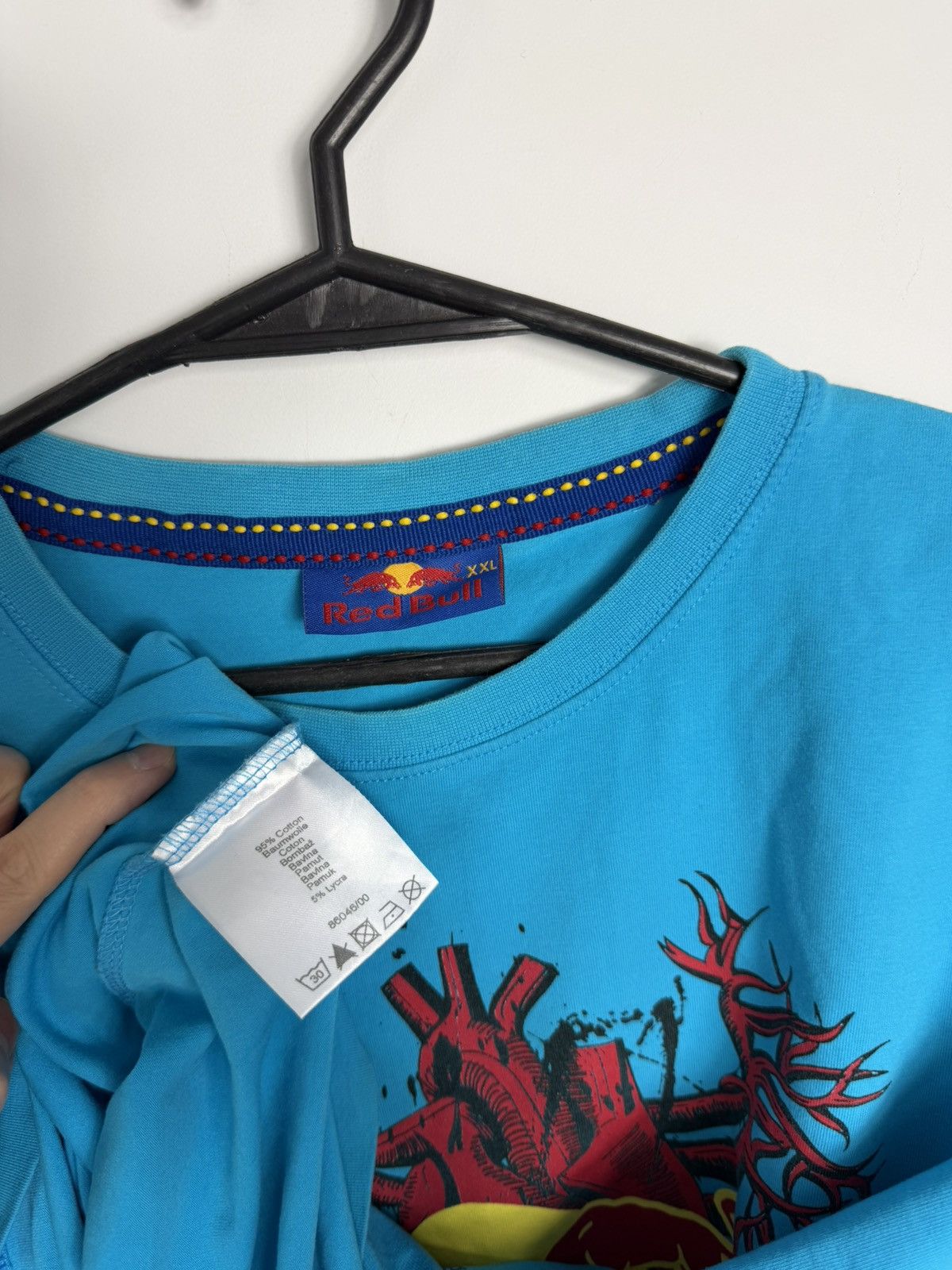 Red Bull Red Bull Racing Logo Heart T-Shirt Size US XXL / EU 58 / 5 - 3 Thumbnail
