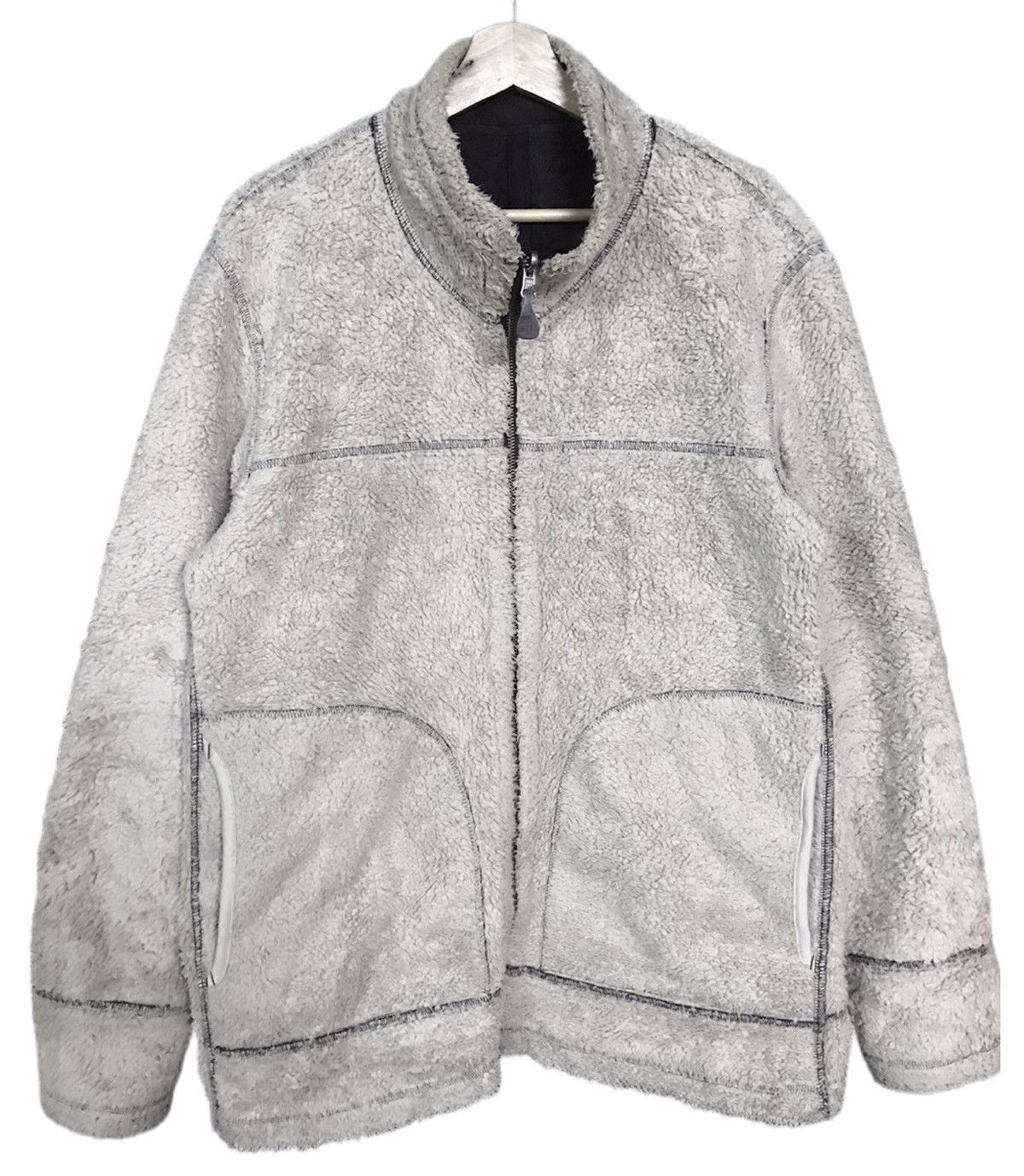 Uniqlo Uniqlo Revisible Fleece Sweater Fullzip Size US M / EU 48-50 / 2 - 1 Thumbnail