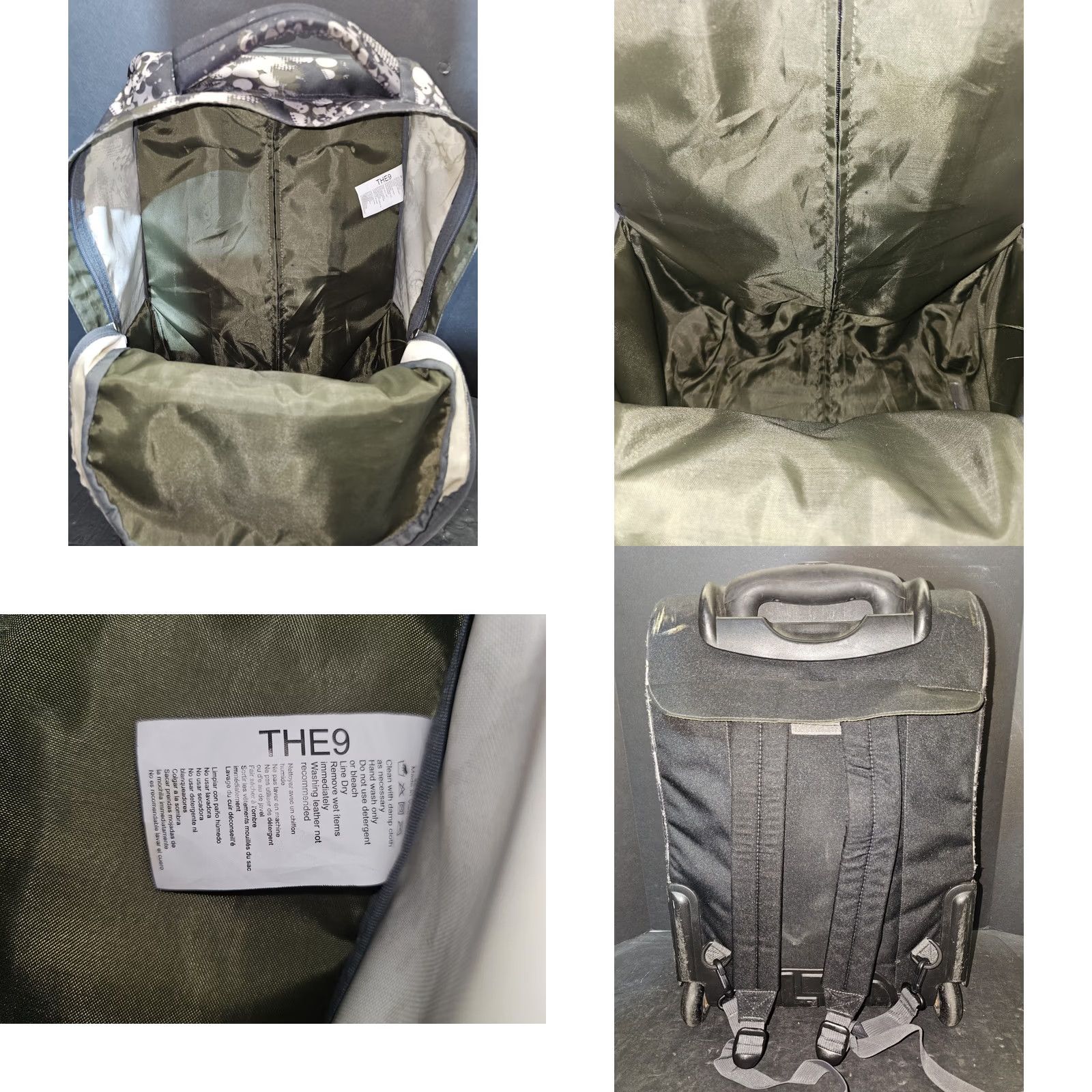 Jansport VINTAGE? No. JanSport The 9 Backpack Wheeled Carry-On Travel Luggage 20x12x10 Digital Camo Size ONE SIZE - 8 Thumbnail