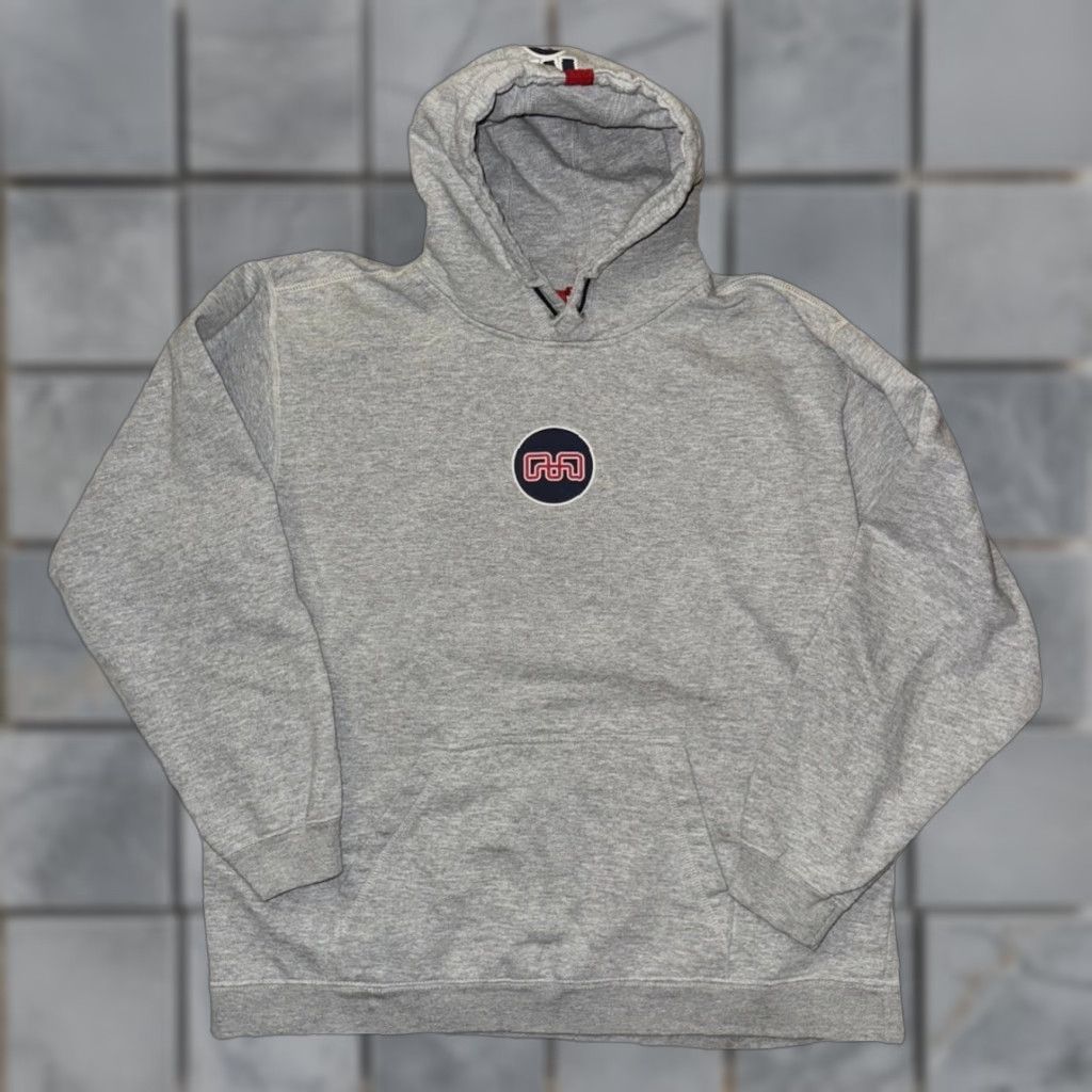 Mossimo VINTAGE Mossimo Hoodie Pullover Gray L Mens 90s Streetwear Graffiti Graphic Print Hooded Heavyweight Skater BMX Size US L / EU 52-54 / 3 - 1 Thumbnail