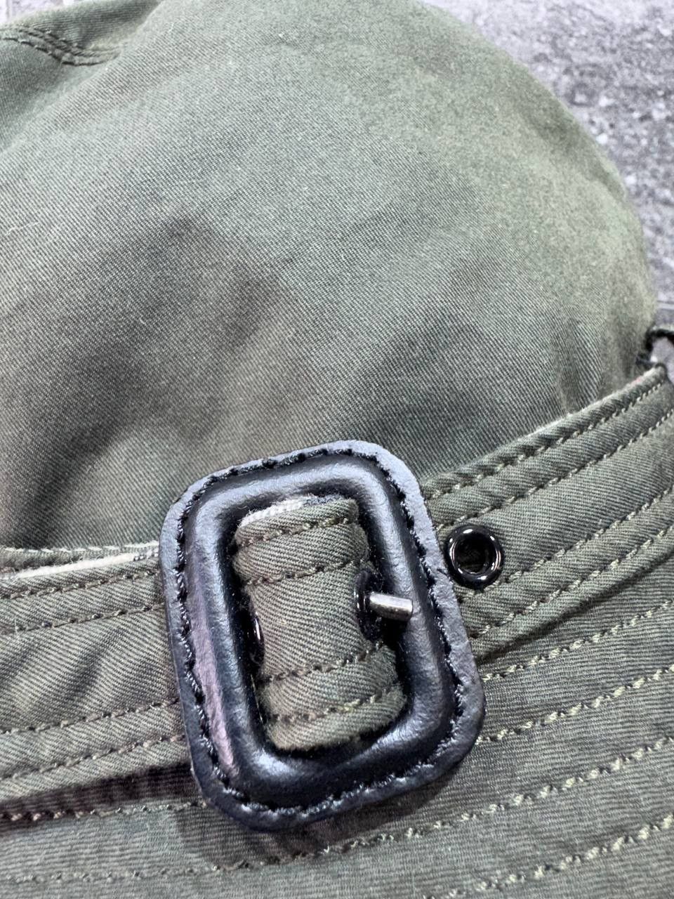 Burberry Burberry Green Cotton Bucket Hat Nova Check Lining Size M Size ONE SIZE - 2 Thumbnail