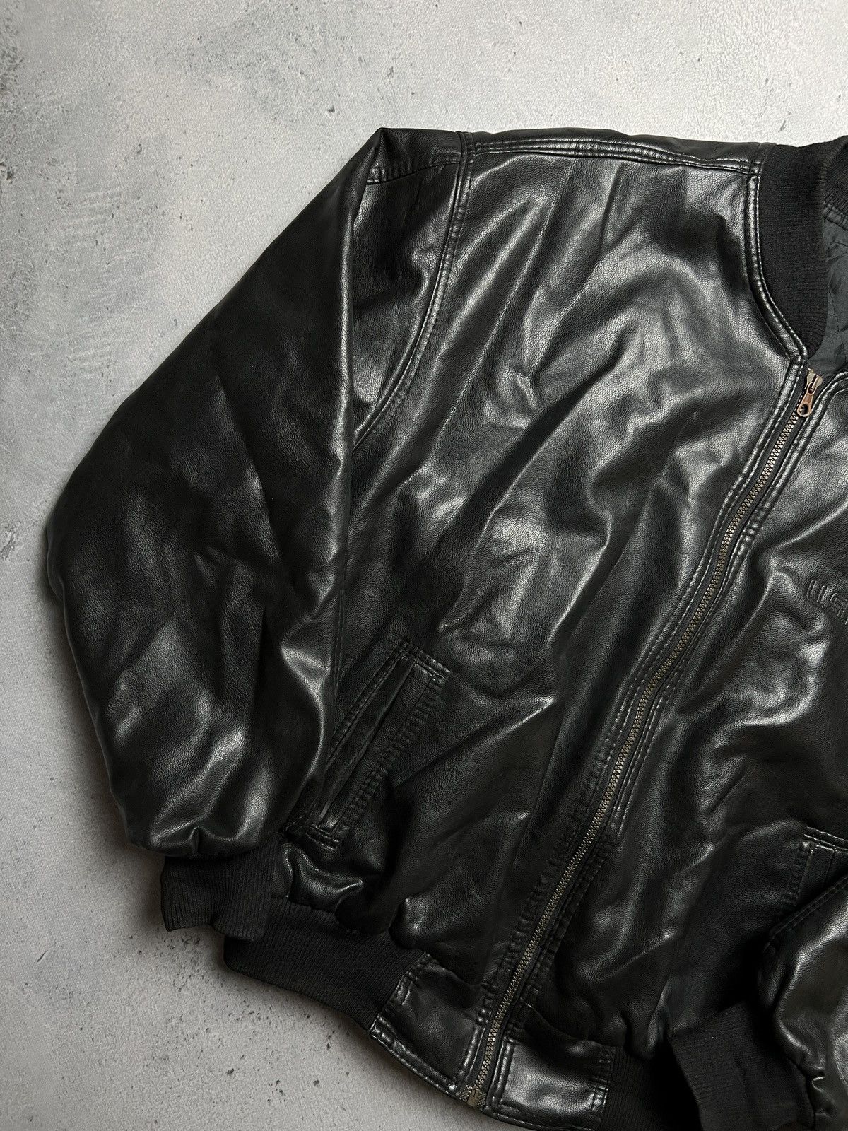 Vintage Antica Bottega U.S.A Air Force Zip-Up Archive Jacket 90s 00s Size US XL / EU 56 / 4 - 4 Thumbnail
