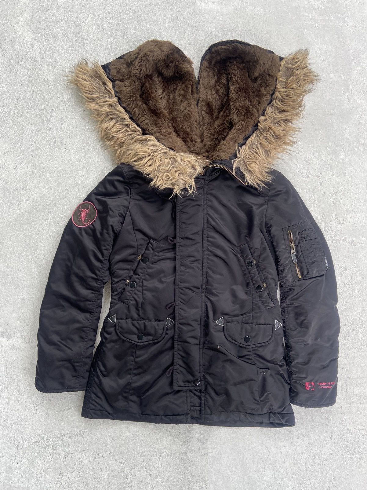 Hysteric Glamour Hysteric Glamour Fur faux jacket IfSixWasNine LGB Style Size US S / EU 44-46 / 1 - 2 Thumbnail