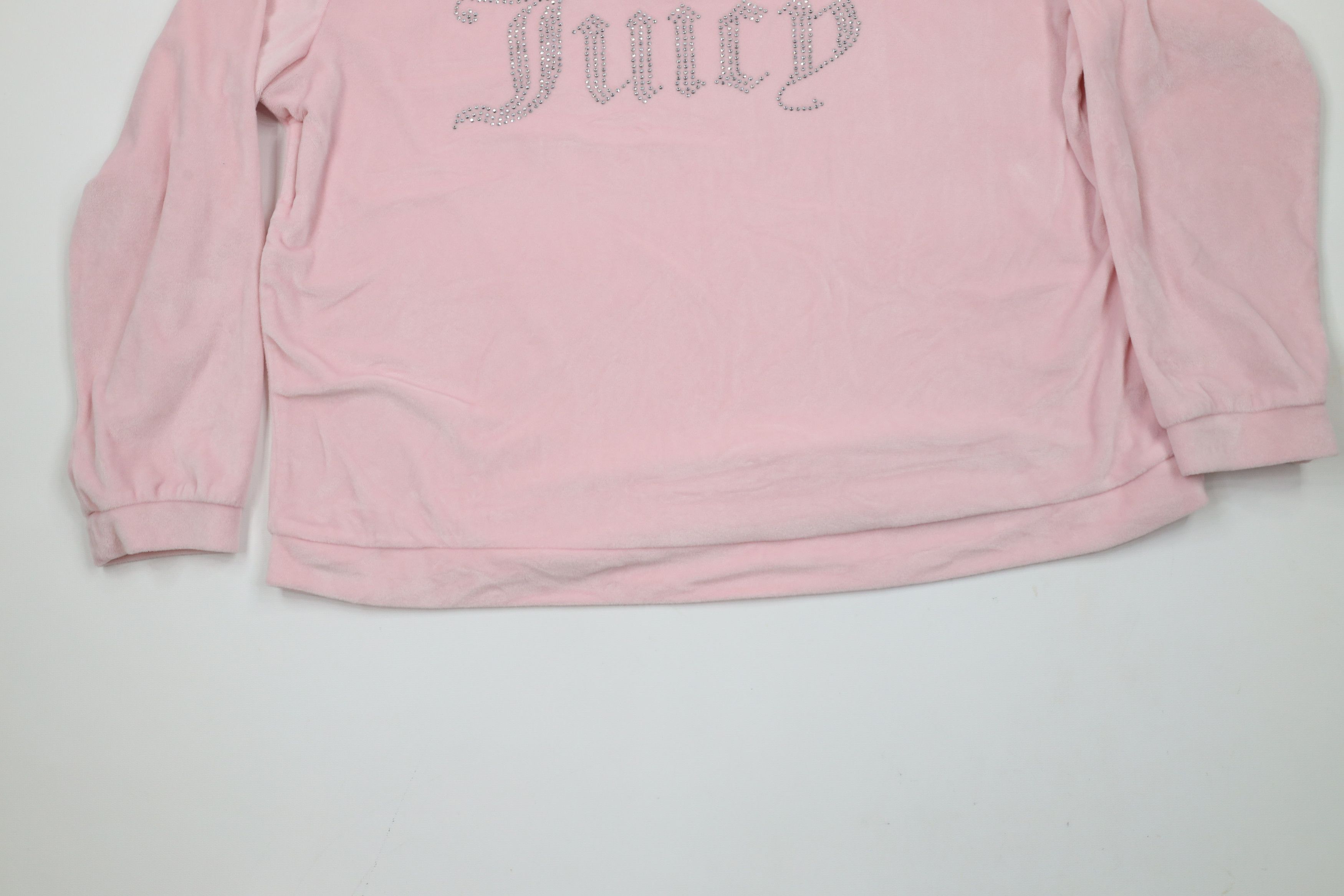 Juicy Couture × Vintage Vintage Y2K Juicy Couture Soft Velour 2 Piece Track Suit Size XL / US 12-14 / IT 48-50 - 4 Thumbnail
