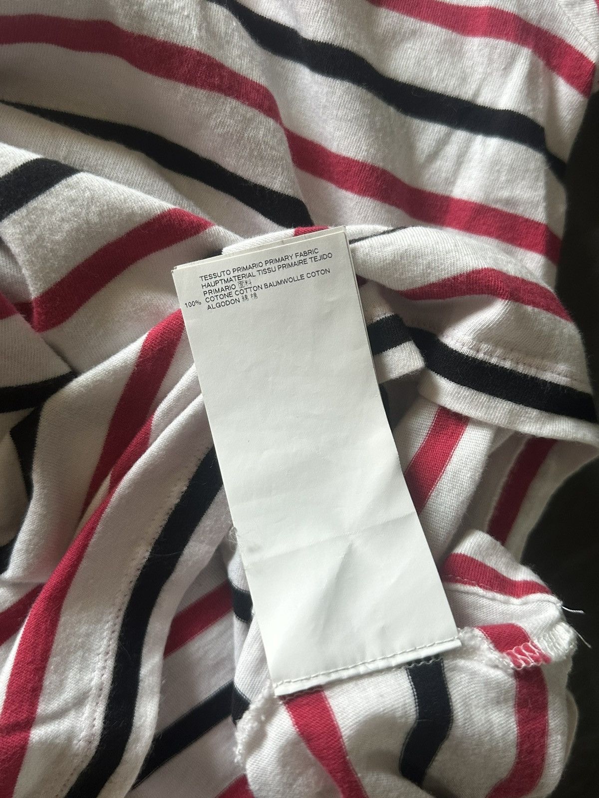 Maison Margiela maison margiela 10 striped t-shirt Size US S / EU 44-46 / 1 - 7 Thumbnail