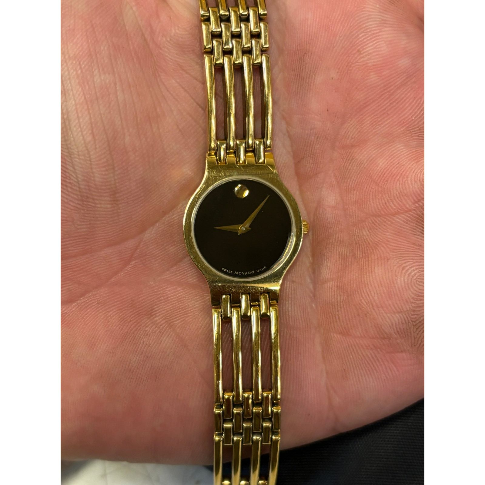 Movado Movado Esperanza Classic 88 A1 1821 GoldTone Women’s Watch! Size ONE SIZE - 2 Thumbnail