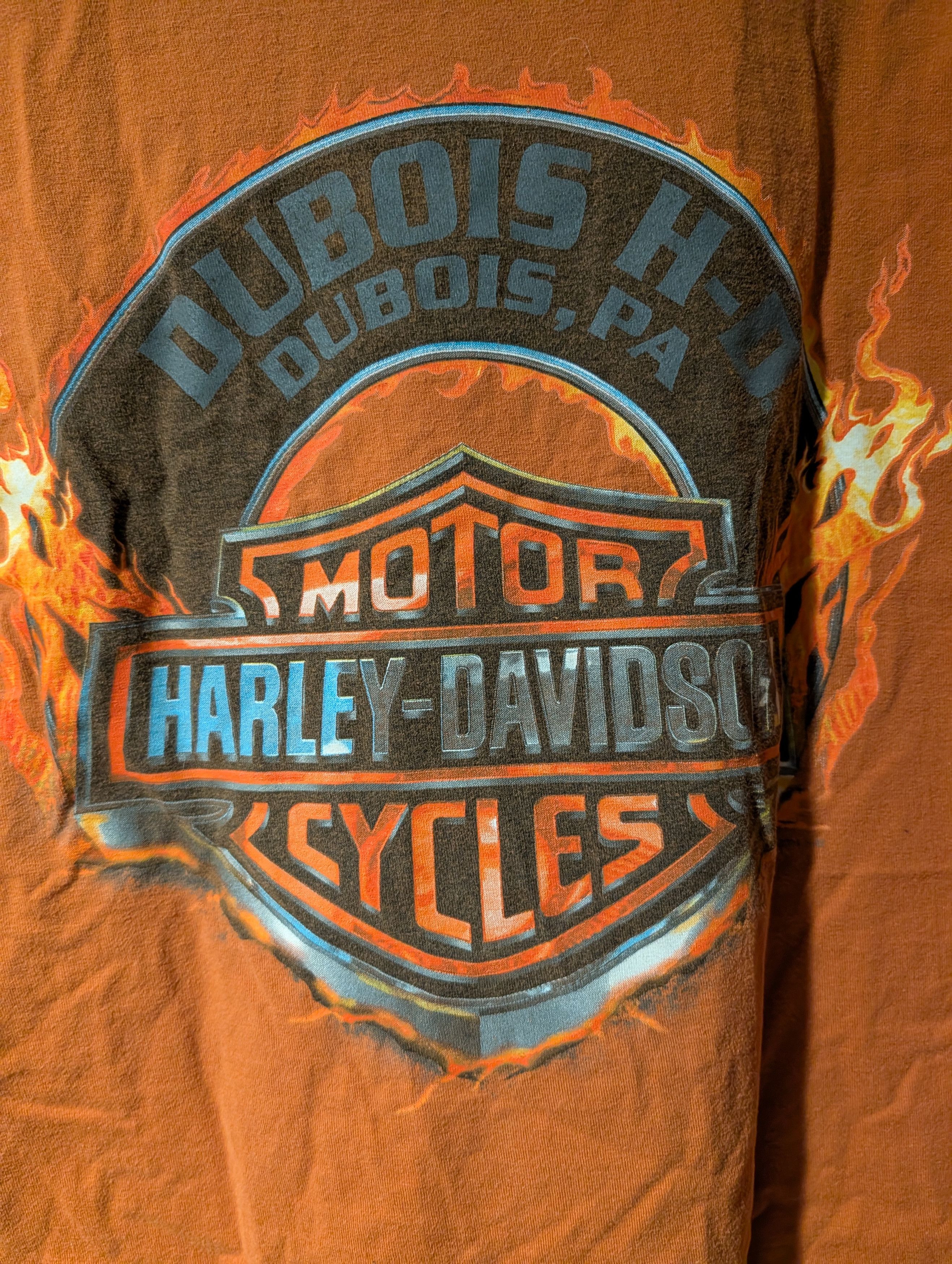 Harley Davidson Vintage 2015 Harley Davidson Motorcycle Pennsylvania T-Shirt Size US XL / EU 56 / 4 - 7 Thumbnail