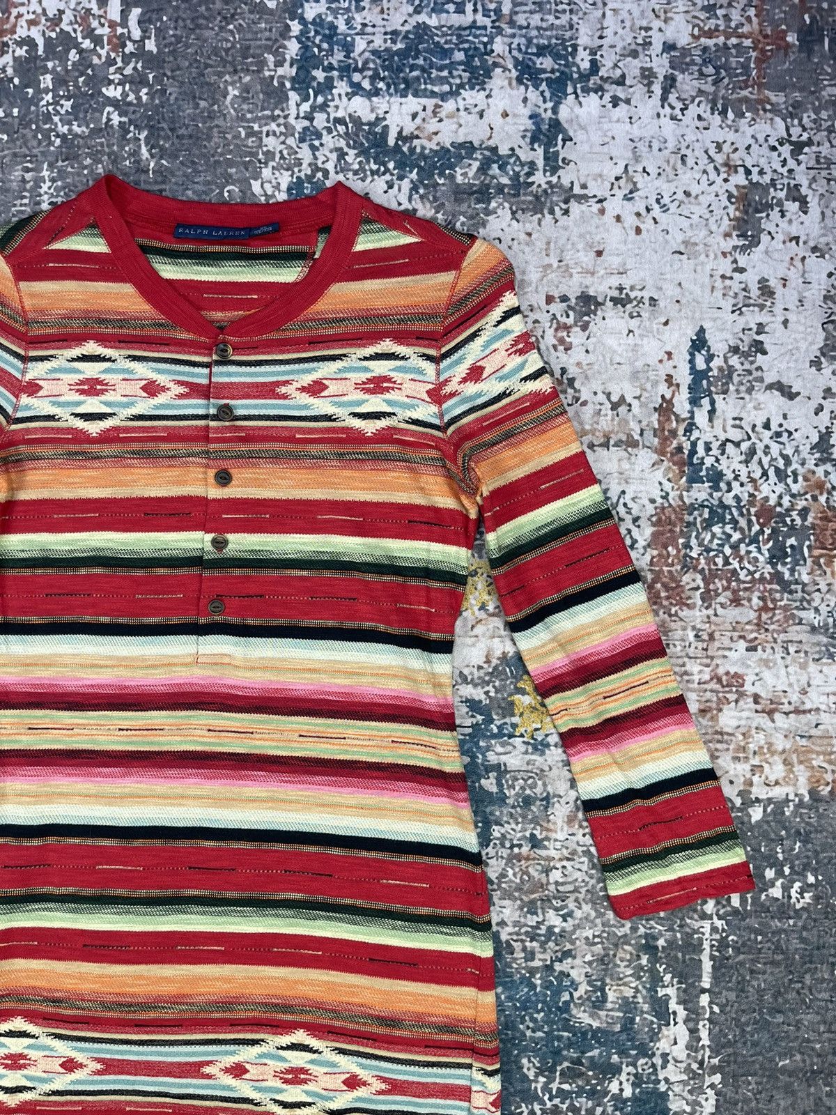 Ralph Lauren Ralph Lauren Native Aztec Midi Dress Size XS / US 0-2 / IT 36-38 - 3 Thumbnail