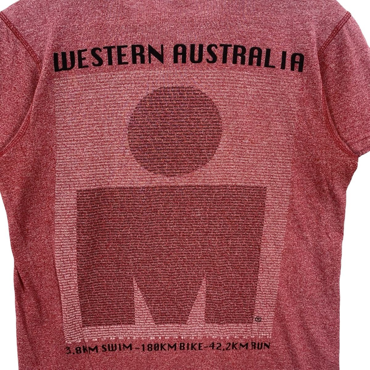 Vintage Vintage IRONMAN WESTERN AUSTRALIA Triathlon Series Tee Shirt Size US M / EU 48-50 / 2 - 7 Thumbnail