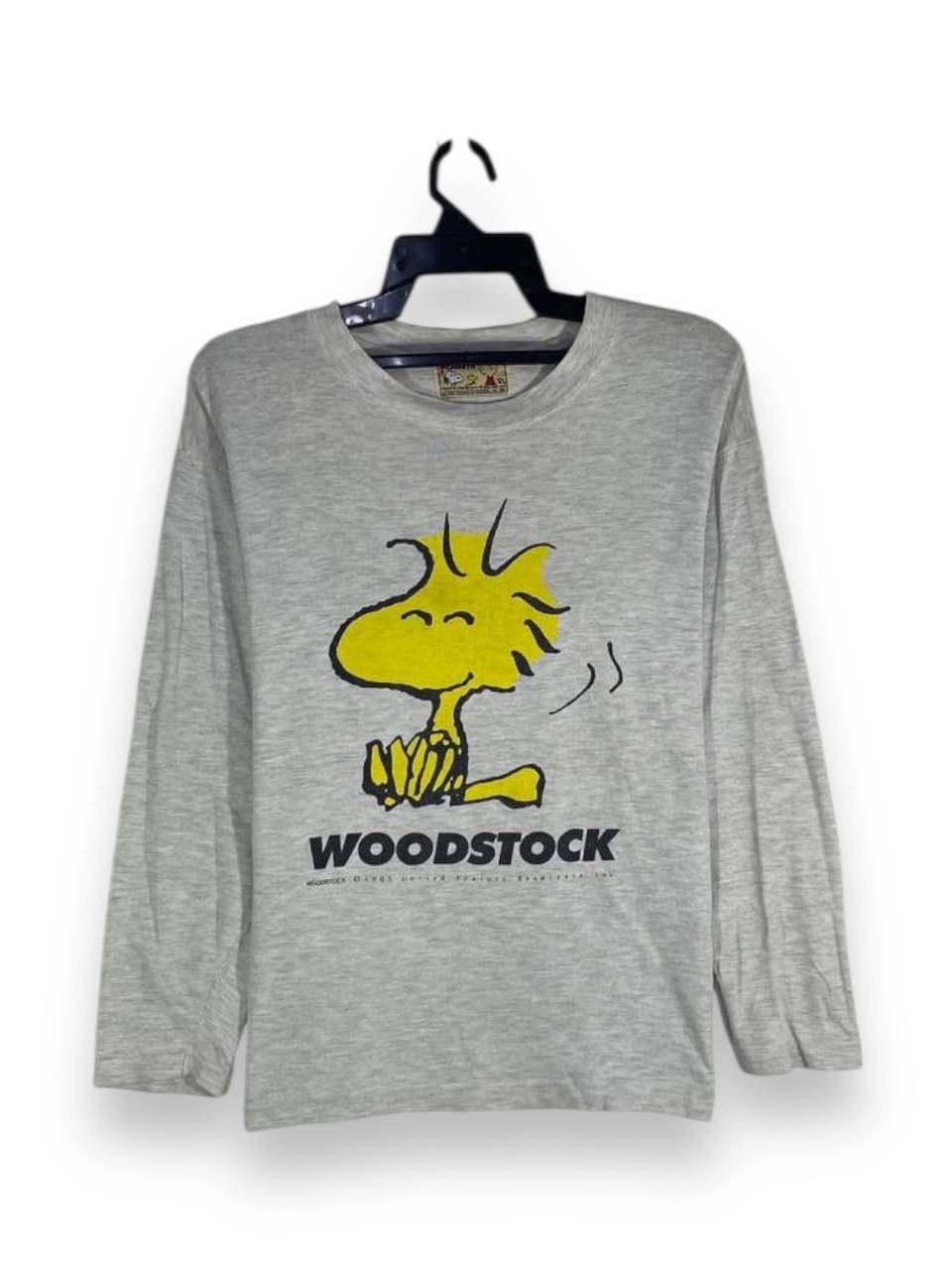 Peanuts Vintage 90s woodstock cartoon bird habitat sweatshirt size M Size US M / EU 48-50 / 2 - 1 Thumbnail