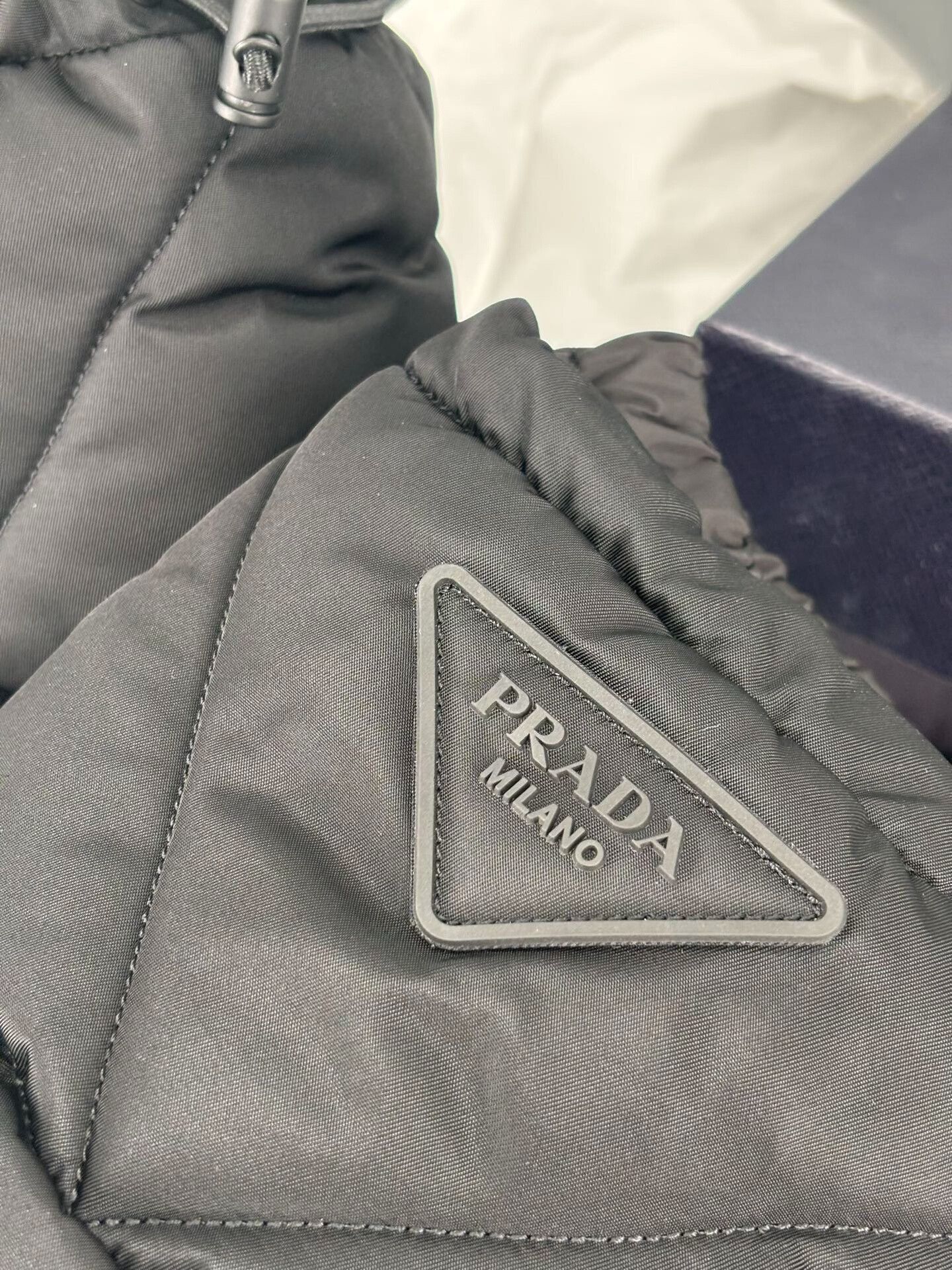 Prada prada men's snow boots with nylon material Size US 5 / EU 37 - 4 Thumbnail