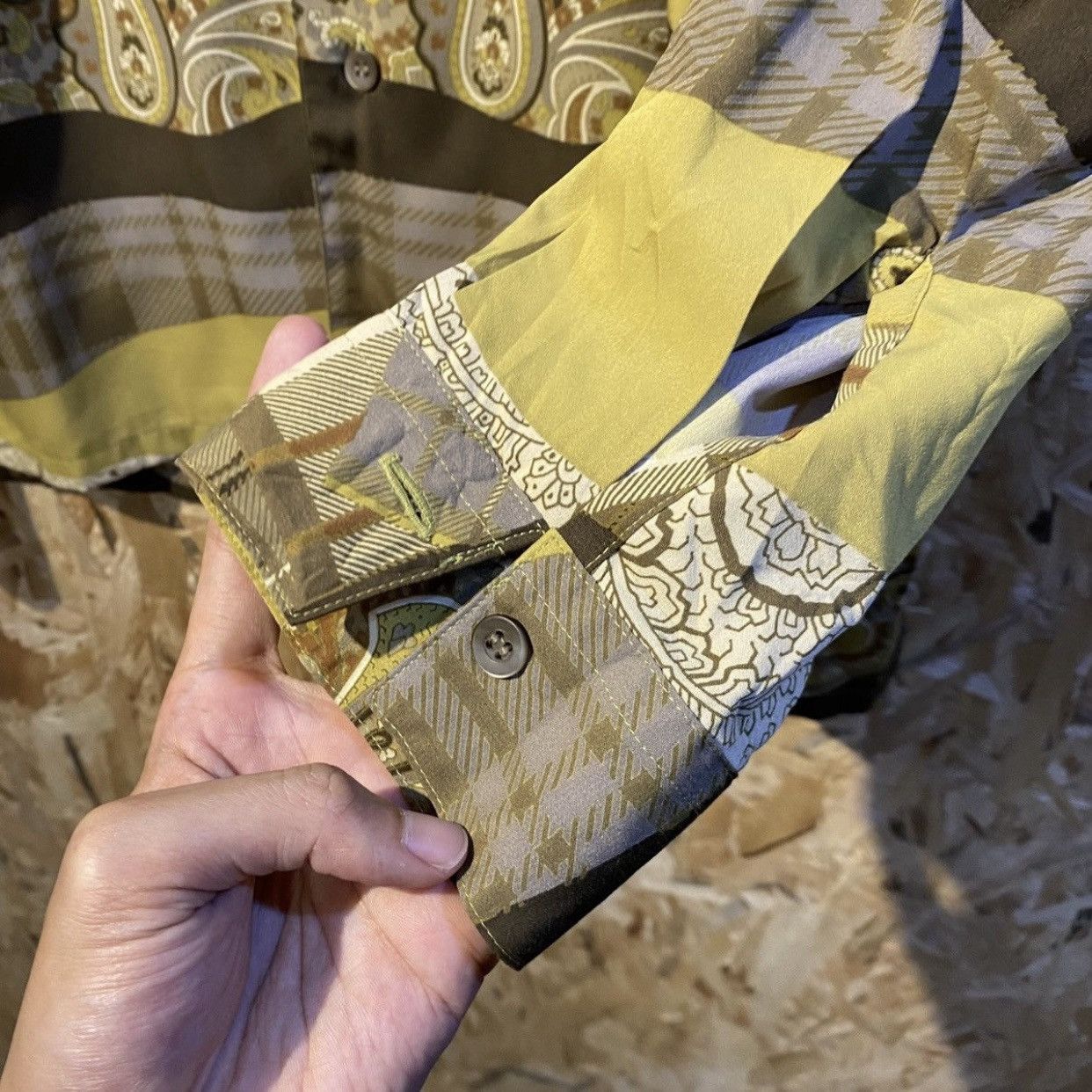 Japanese Brand × Jun Takahashi × Vintage Vintage Jun Men X Jun Takashi Button Ups Size US L / EU 52-54 / 3 - 6 Thumbnail