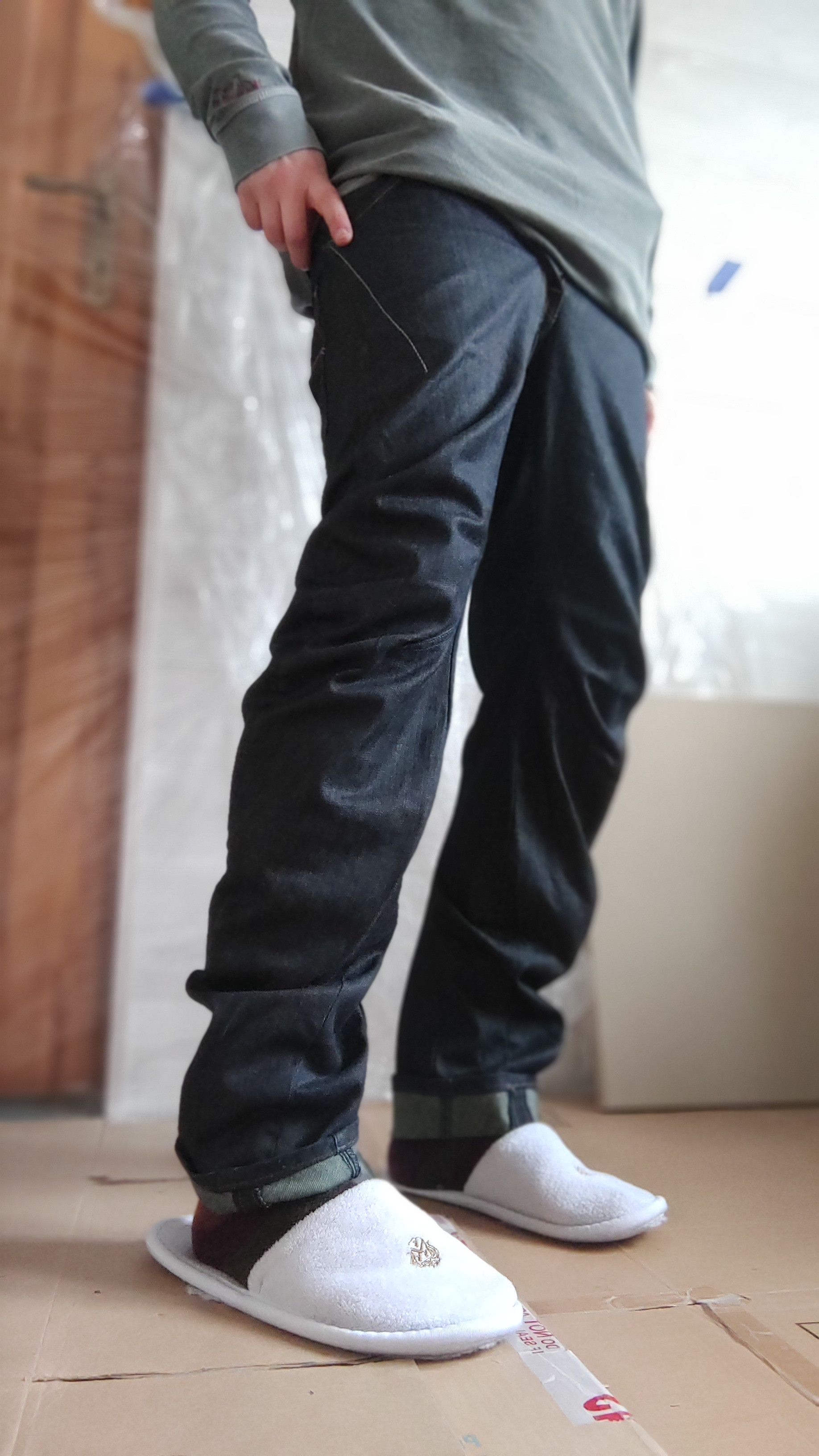 G-Star Stacked J-Arc Pants Selvedge Spiral Raw Denim G-STAR 3301 Size US 26 / EU 42 - 9 Thumbnail