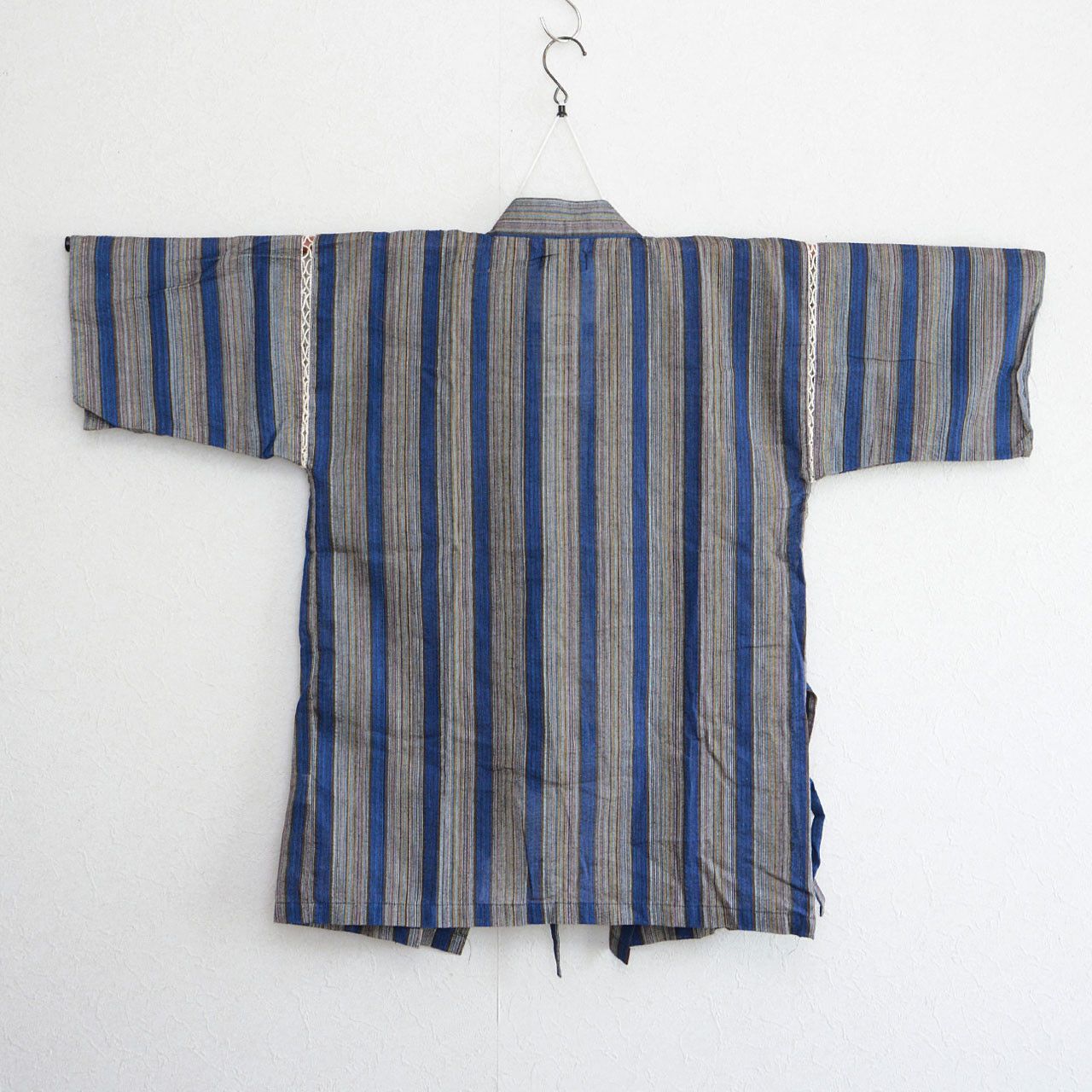 Other Jinbei Kimono Jacket Stripe Lightweight Cotton Summerwear Size US M / EU 48-50 / 2 - 3 Thumbnail