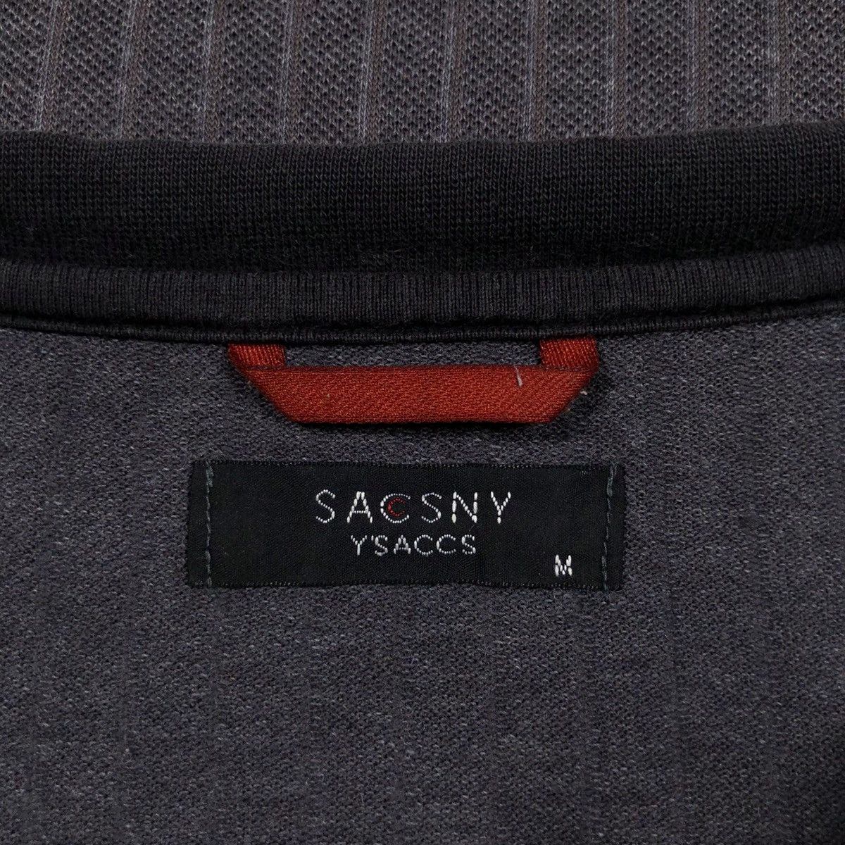Yohji Yamamoto Yohji Yamamoto Sacsny Y'saccs Mandarin Half Zip T-Shirt Size US M / EU 48-50 / 2 - 8 Thumbnail