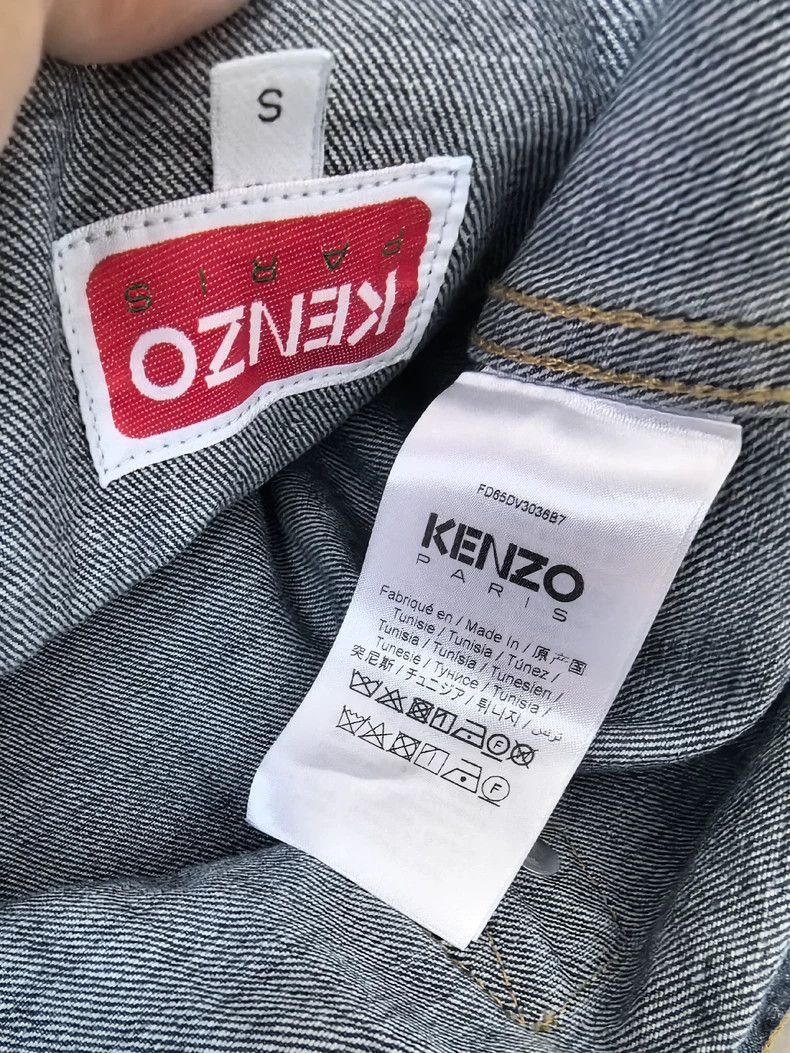 Kenzo KENZO Washed vintage denim jacket Size US S / EU 44-46 / 1 - 3 Thumbnail