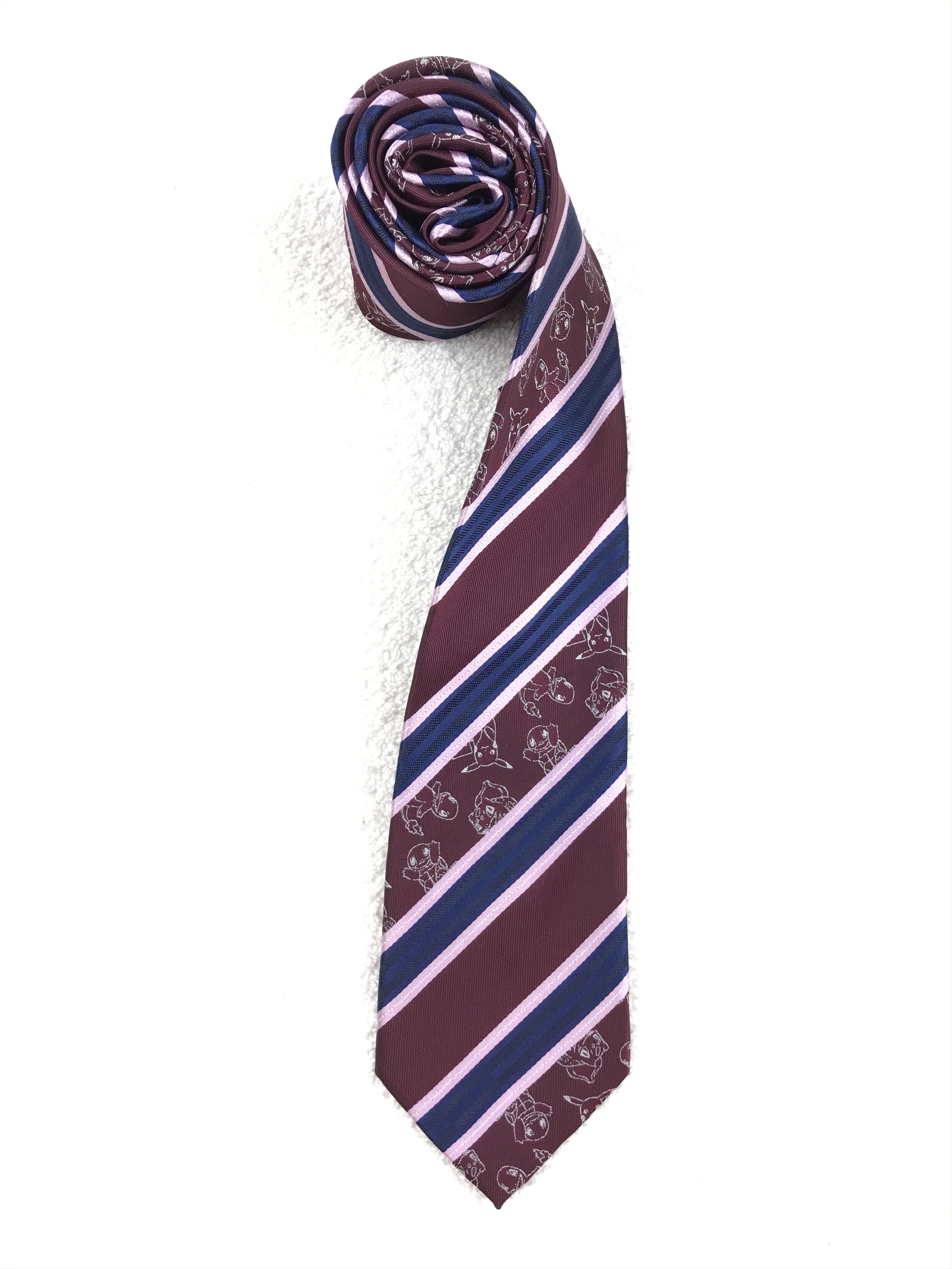 Japanese Brand × Pokemon × Vintage Vintage Pokemon Silk Necktie Size ONE SIZE - 2 Thumbnail