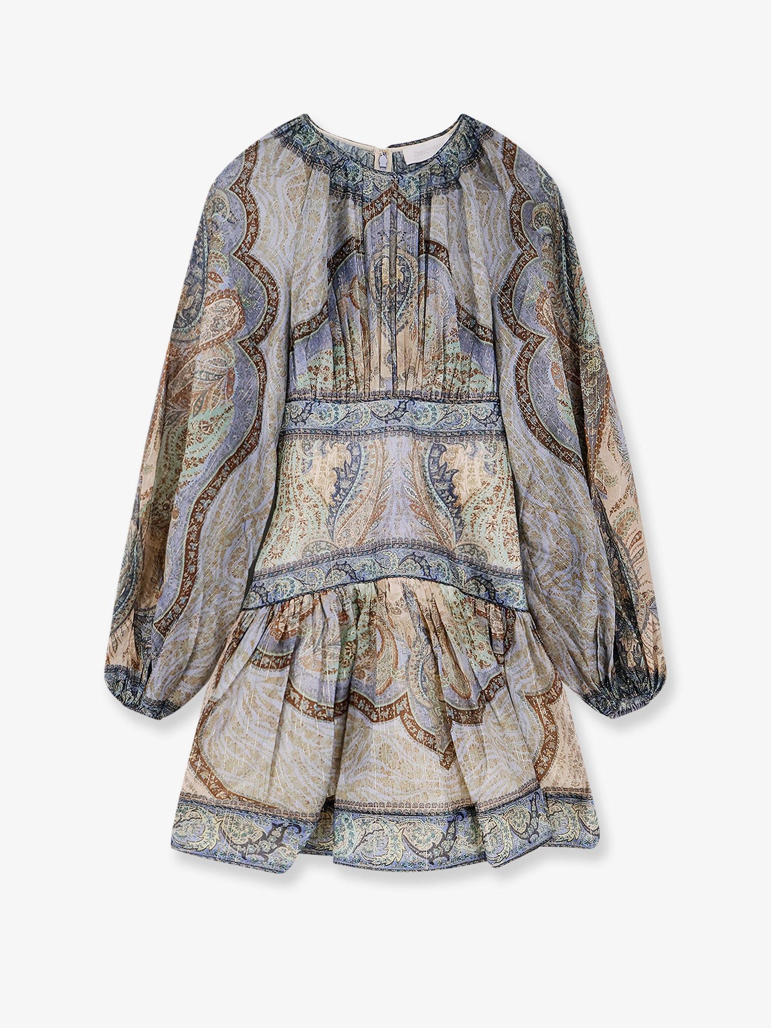 Zimmermann Wanderlust Cotton And Silk Mini Dress Size S / US 4 / IT 40 - 1 Thumbnail