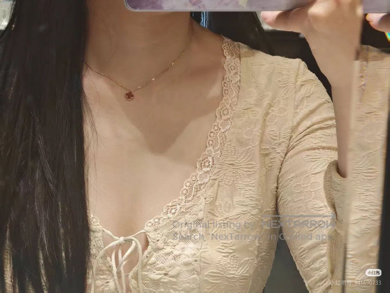 Van Cleef & Arpels Van Cleef & Arpels Red Clover Necklace. Size ONE SIZE - 9 Thumbnail