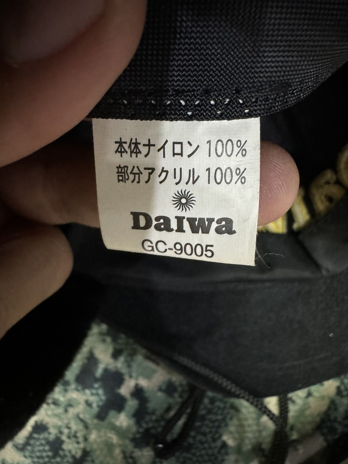 DAIWA VINTAGE 1980s DAIWA FISHING CAP HAT WITH EAR FLAP Size ONE SIZE - 7 Thumbnail