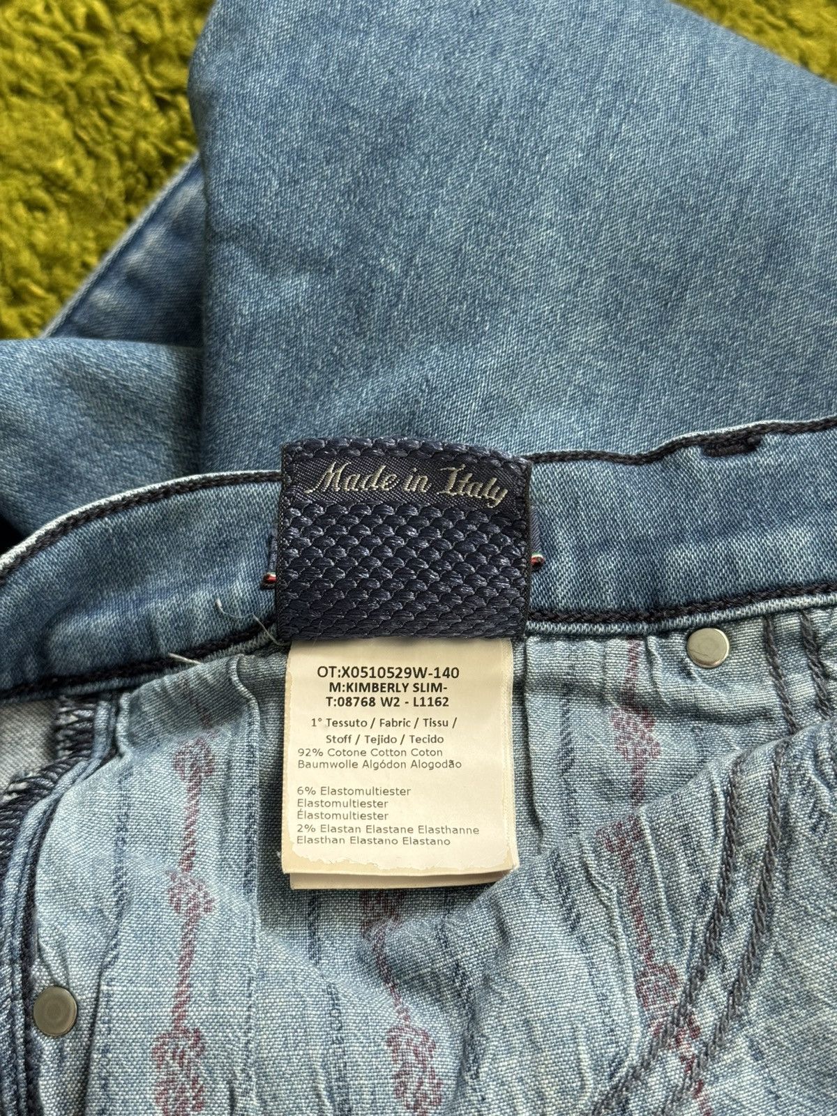 Jacob Cohen Jacob Cohen skinny jeans with fur patch Size 29" - 8 Thumbnail