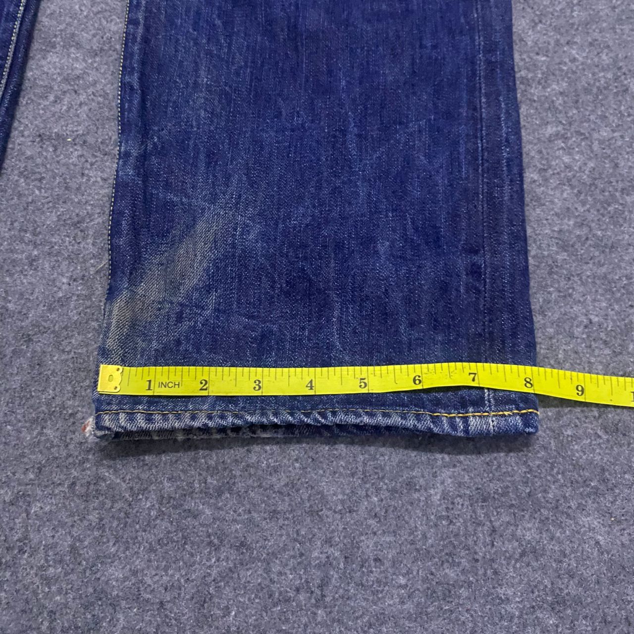 If Six Was Nine Vintage The Few MFG. Co Selvedge Redline Distressed Denim Size US 29 - 7 Thumbnail