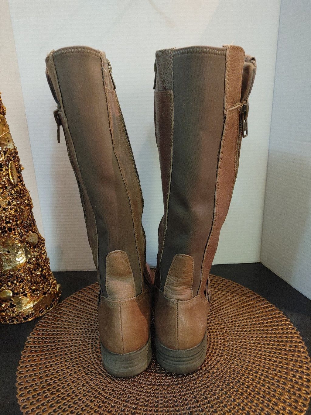 Other Earth Origins Portia Leather Boots Size 9M Size US 9 / IT 39 - 6 Thumbnail