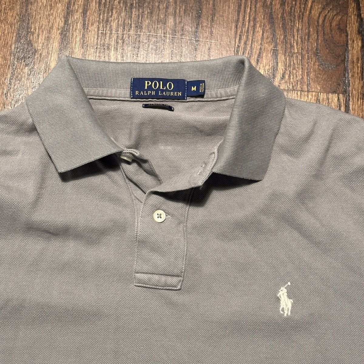Polo Ralph Lauren Grey Polo Ralph Lauren Polo Shirt Size US M / EU 48-50 / 2 - 1 Thumbnail