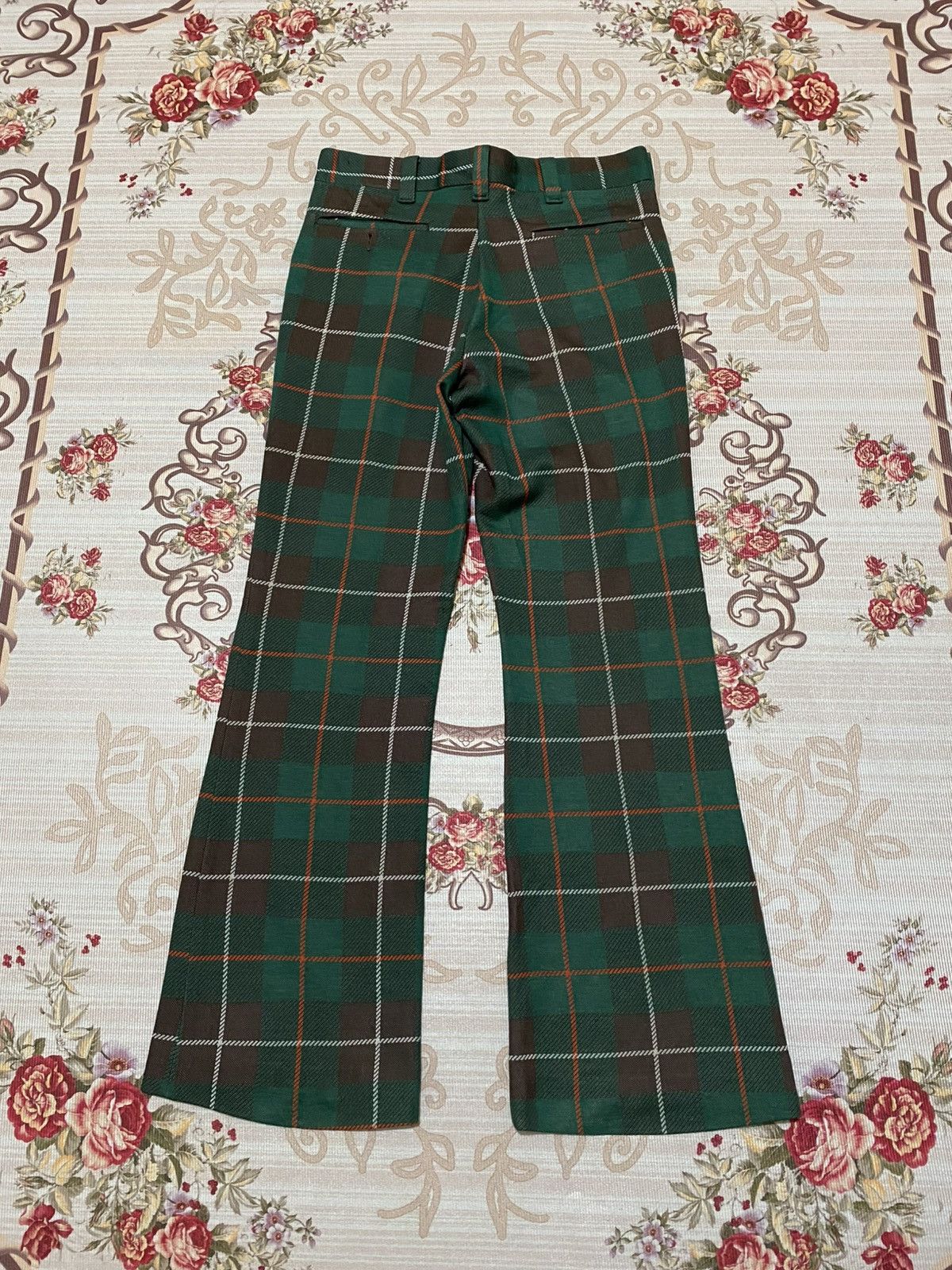 Lee 70s Vtg Lee Tartan Plaid Pants Size US 31 - 11 Thumbnail