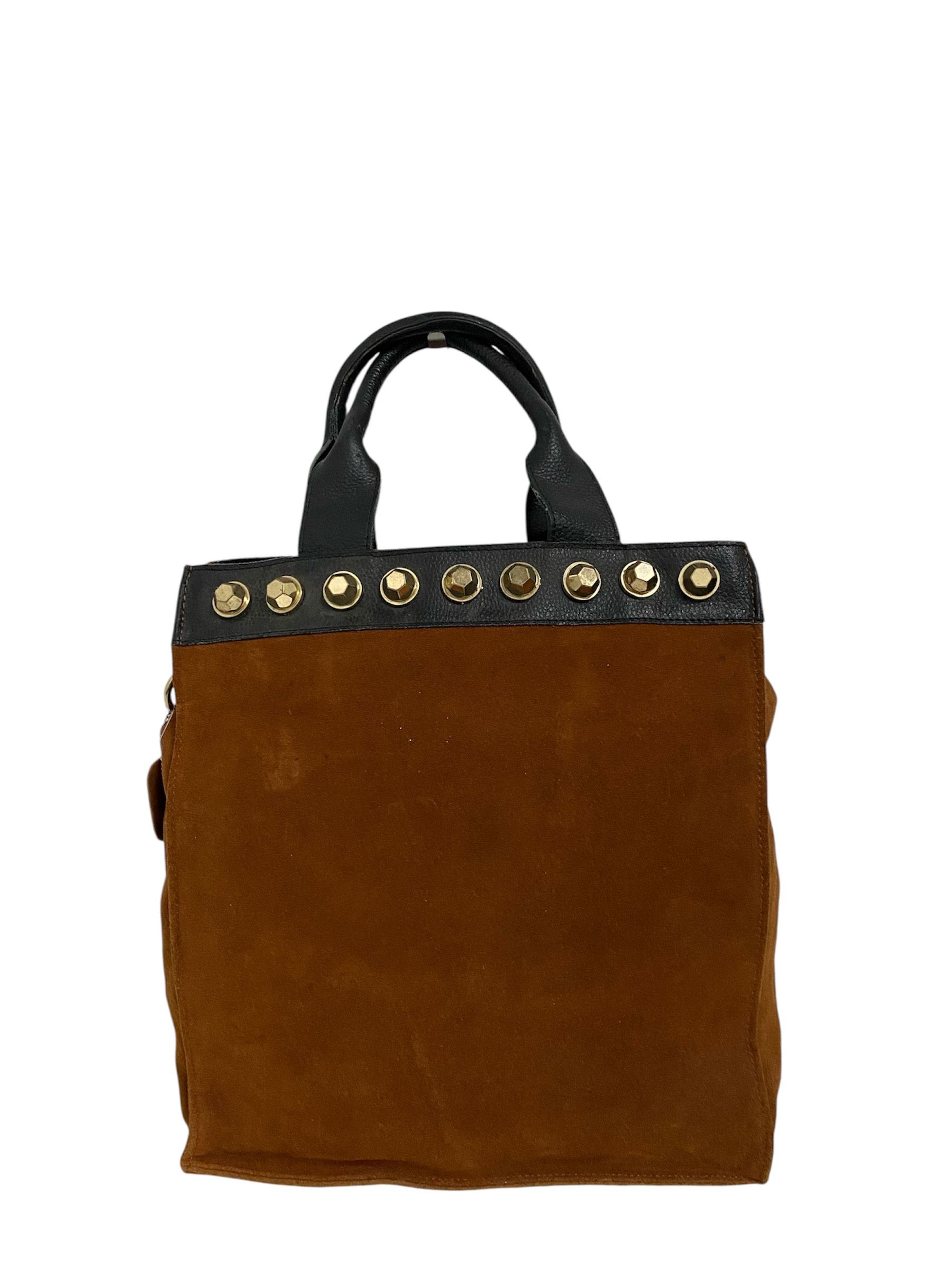 Leather Leather Tote Bag Size ONE SIZE - 1 Thumbnail