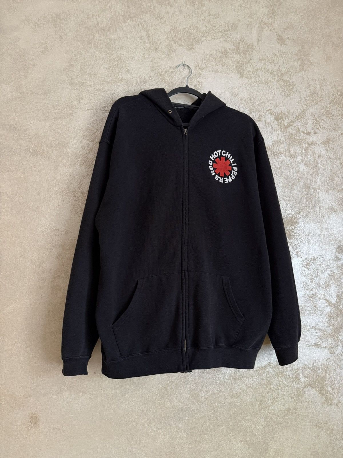 Band Tees Vintage Red Hot Chilli Peppers Band Rock Full Zip Hoodie Size US XL / EU 56 / 4 - 2 Thumbnail