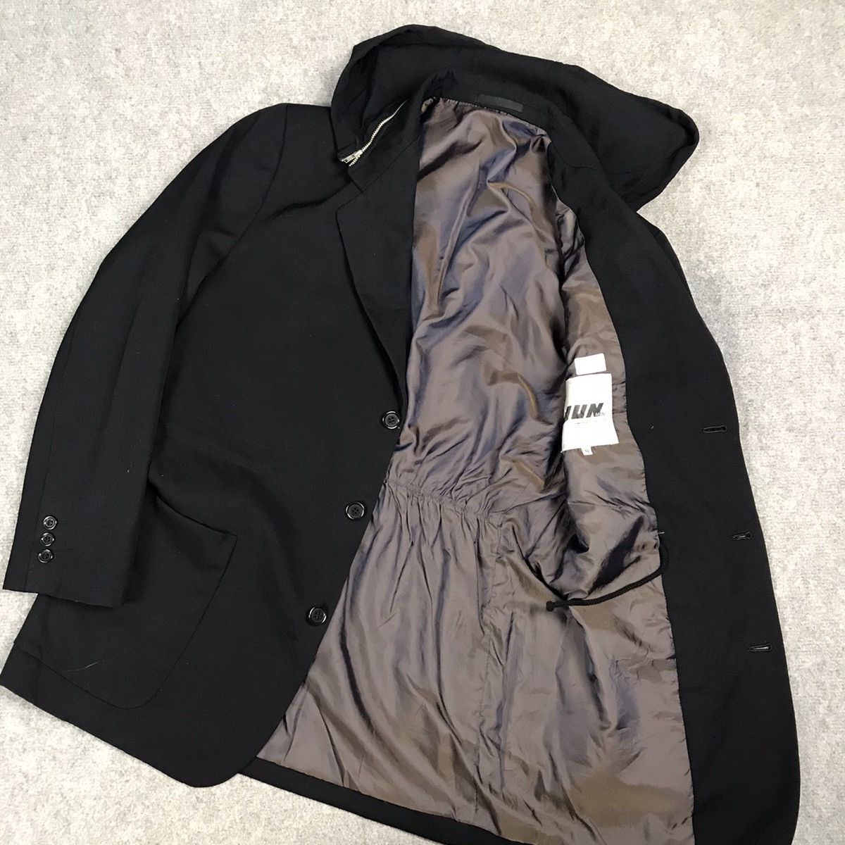 Japanese Brand × Jun Takahashi JUN MEN BLAZER DESIGN HOODIES JACKET RARE JAPAN DESIGN Size US M / EU 48-50 / 2 - 13 Thumbnail