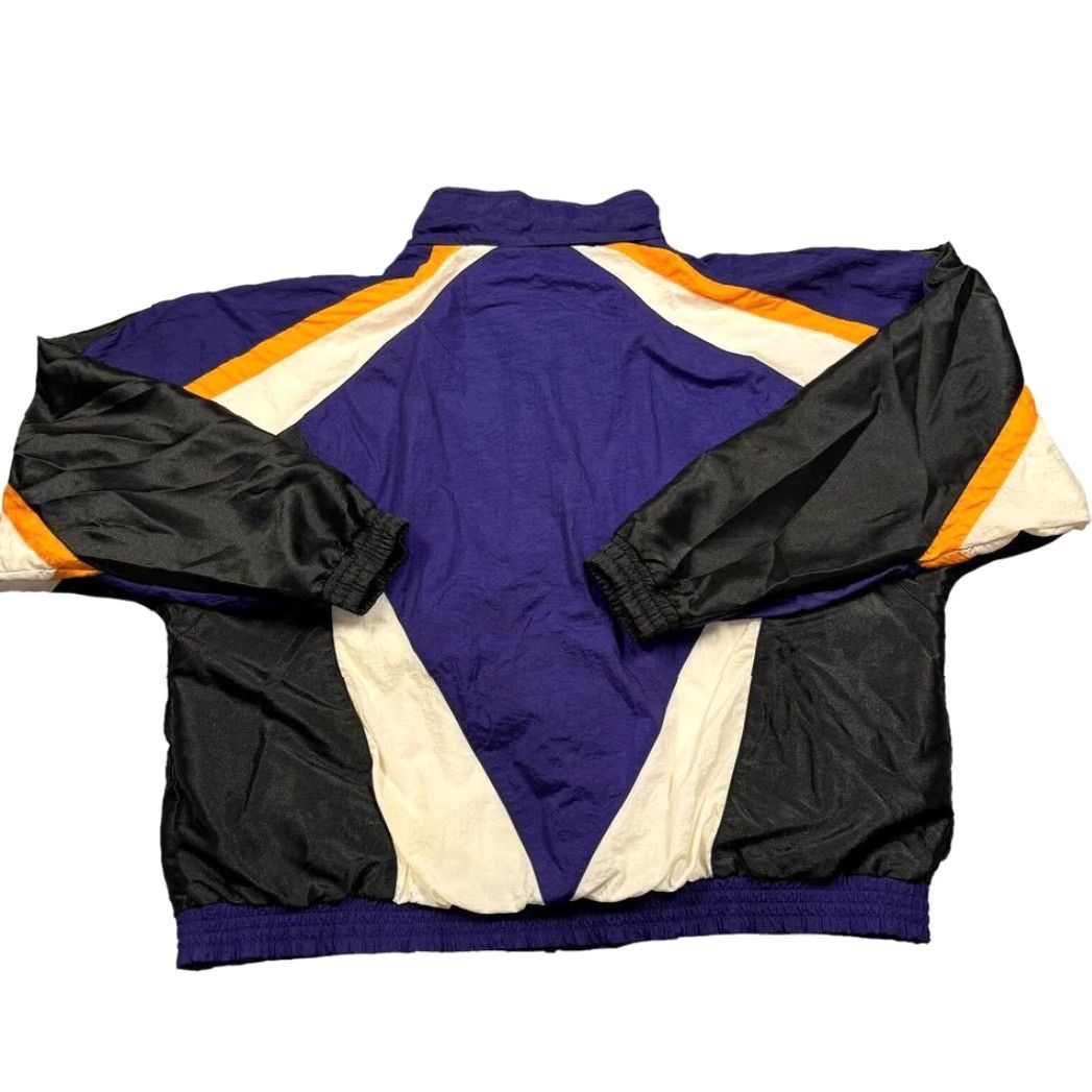 Reebok VINTAGE Reebok Windbreaker Jacket Men XL Purple 90s Phoenix Suns Full Zip Lined Track Nike? Size US XL / EU 56 / 4 - 6 Thumbnail