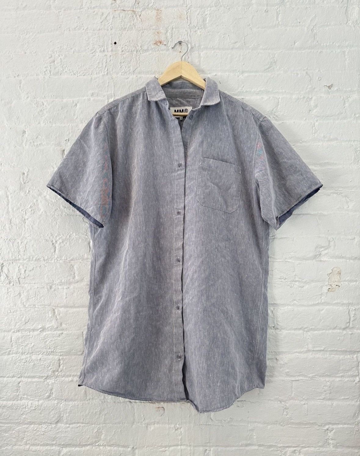 Maison Margiela Oversized Short Sleeve Button Up Shirt Size US M / EU 48-50 / 2 - 1 Preview