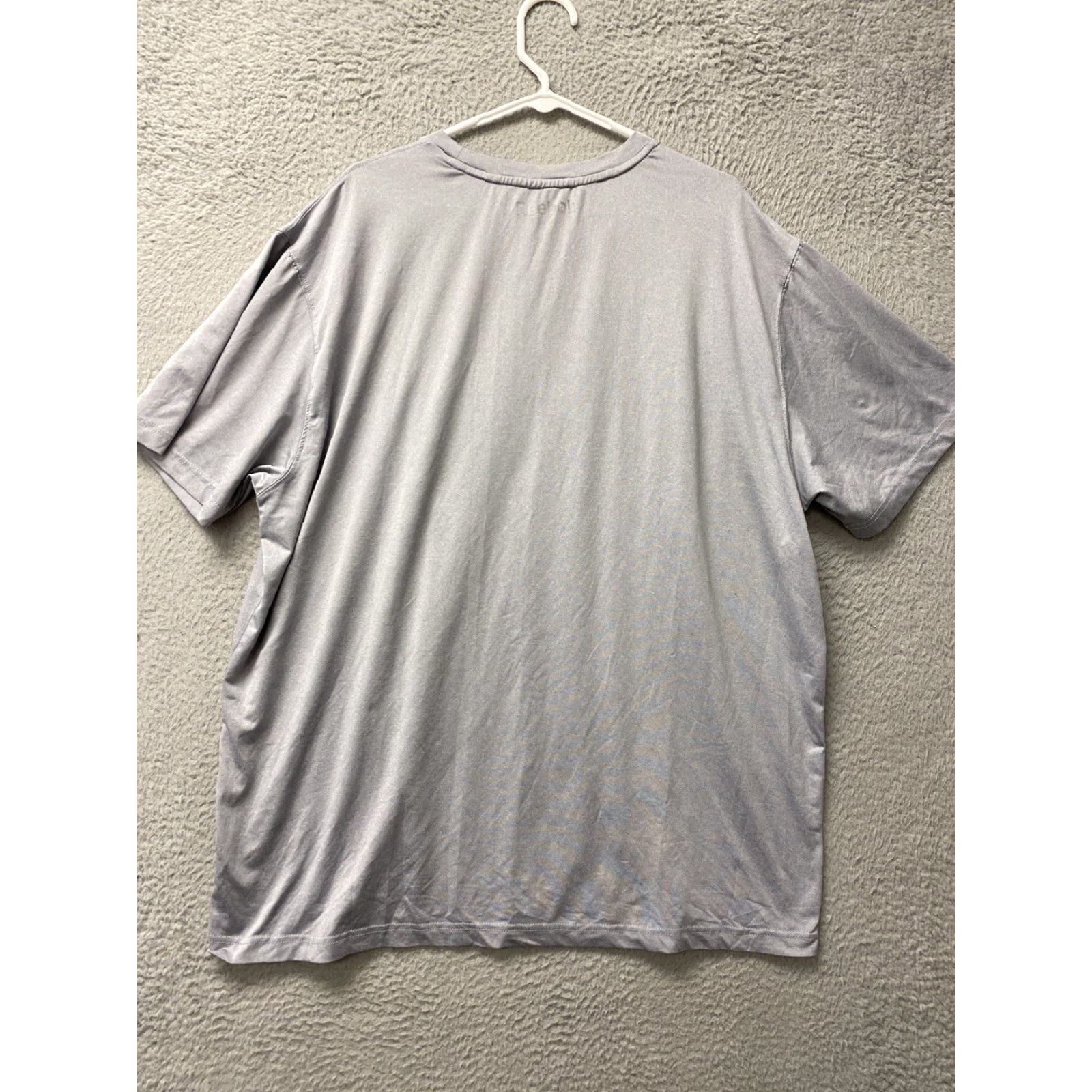 Reebok Reebok Shirt Mens XXL Gray Short Sleeve Crew Neck - Cotton Blend Knit T-Shirt 117-28 Size US XXL / EU 58 / 5 - 8 Thumbnail