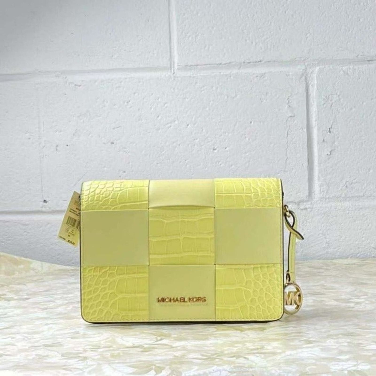 Michael Kors MICHAEL KORS 35T1GM9C1E MERCER SMALL CROCODILE EMBOSSED Size ONE SIZE - 2 Thumbnail