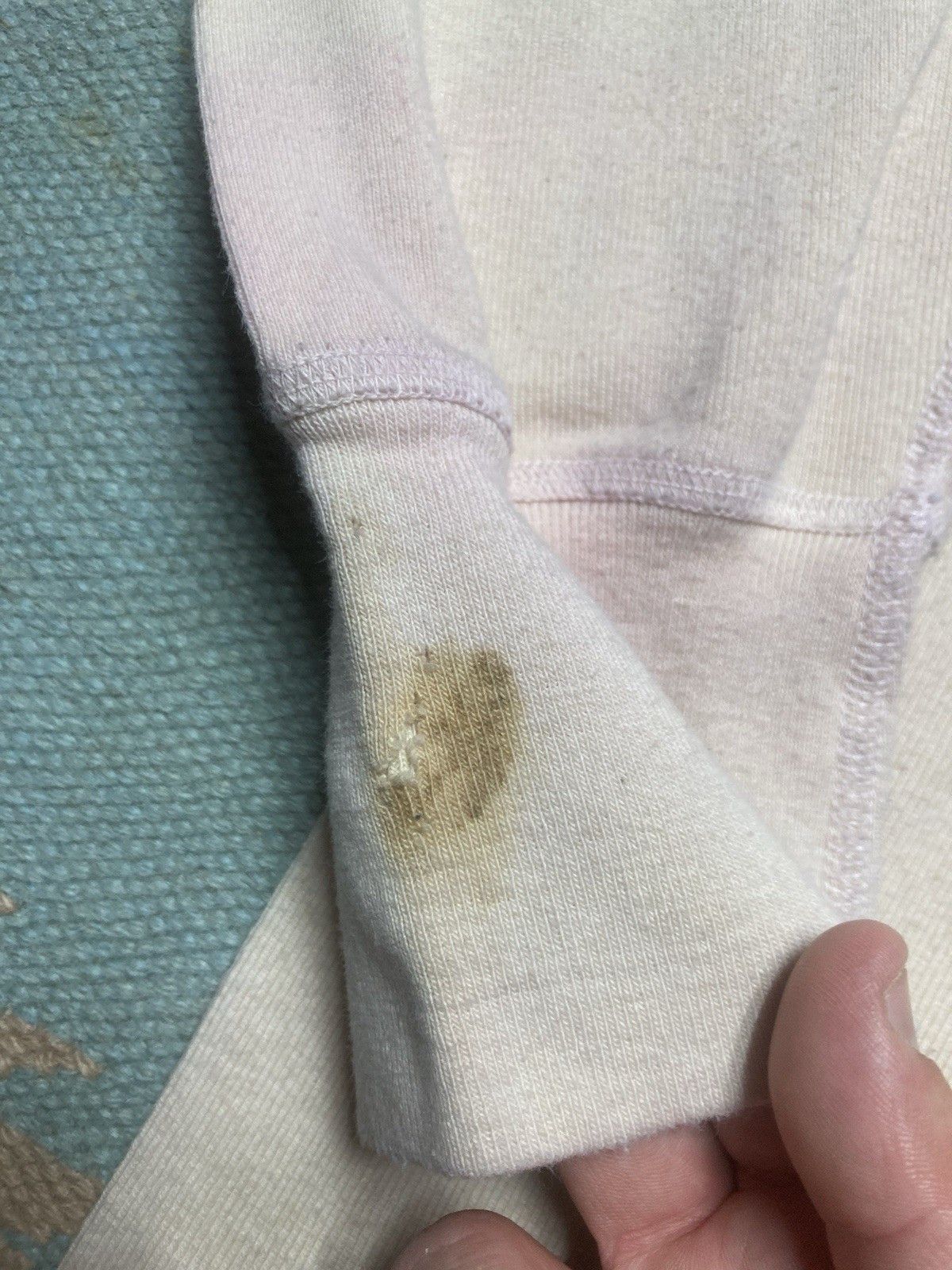 Vintage Military henley shirt wool blend undershirt Vietnam 1970 med Size US M / EU 48-50 / 2 - 10 Thumbnail