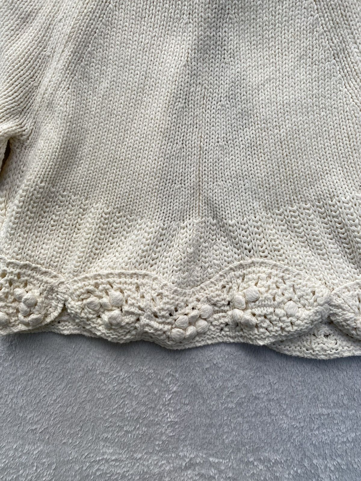 Issey Miyake S/S 2005 Issey Miyake Fete Knit Cardigan Size S / US 4 / IT 40 - 10 Thumbnail