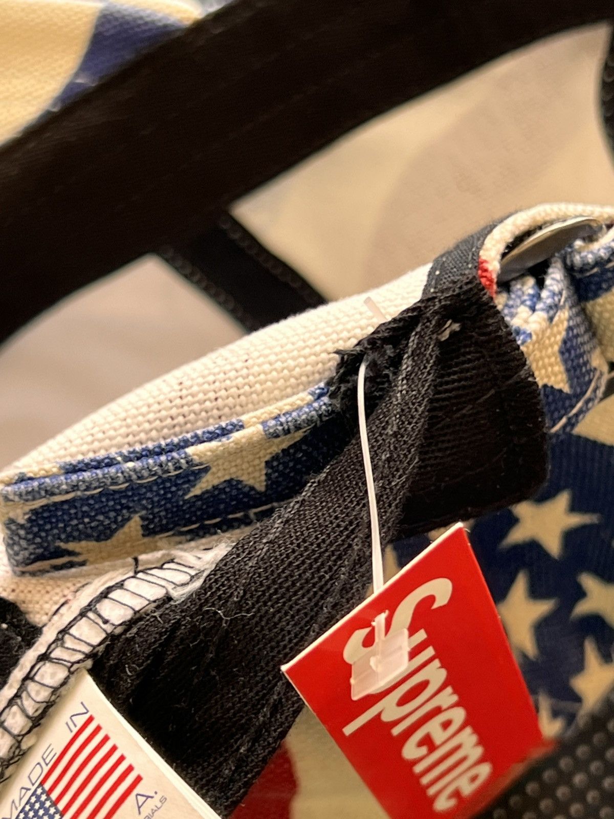 Supreme Supreme Pigment Coated S Logo 6-Panel Cap USA Flag america Size ONE SIZE - 20 Thumbnail