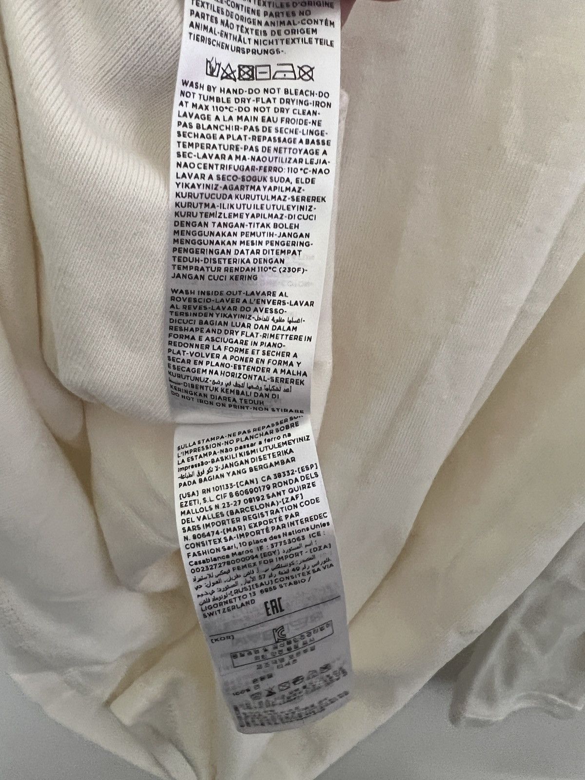 Ermenegildo Zegna × Fear of God Fear of god x zegna cotton Henley t shirt Size US M / EU 48-50 / 2 - 7 Thumbnail