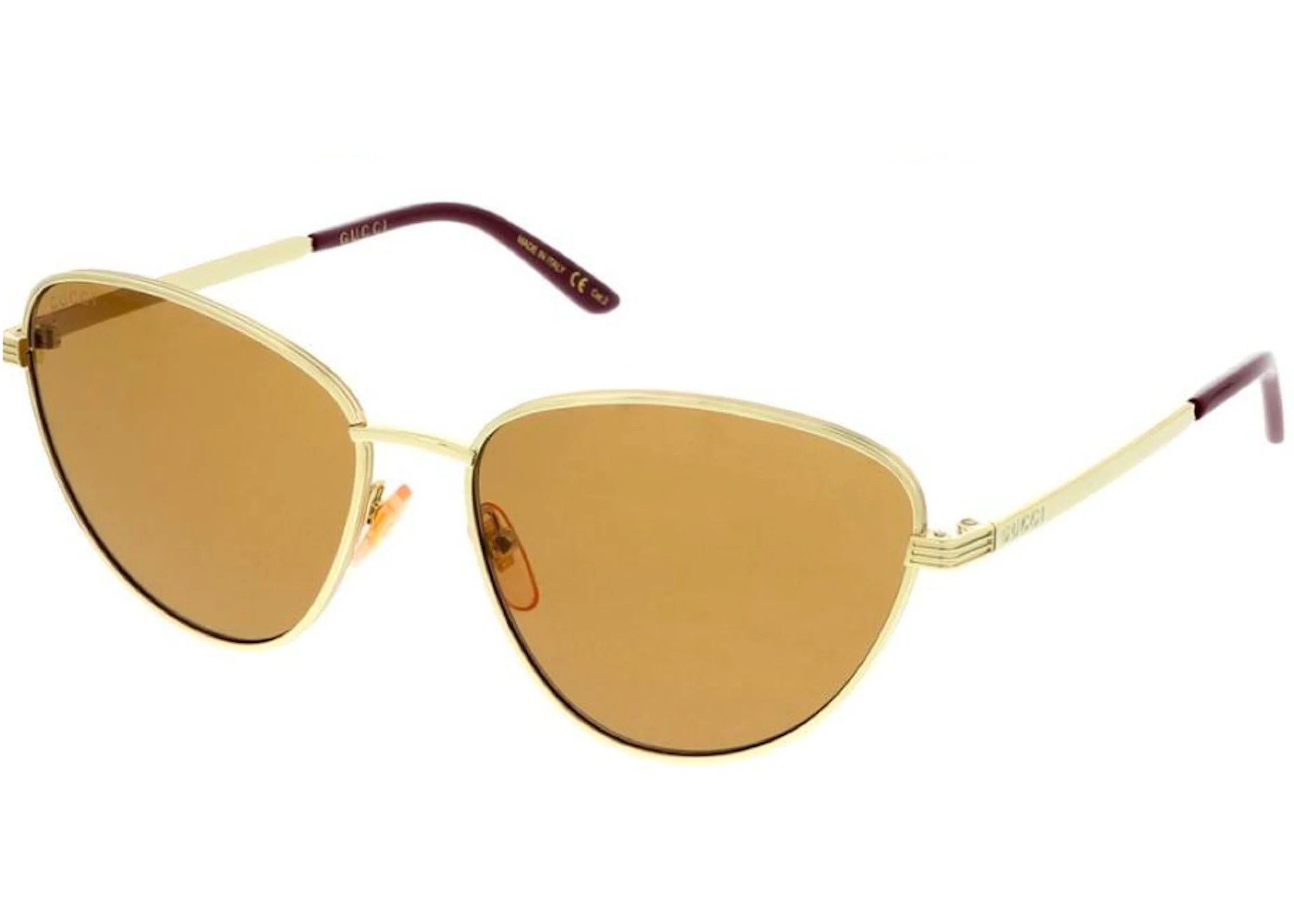 Gucci NEW GUCCI GG0803S-002-58 Gold Size ONE SIZE - 1 Thumbnail