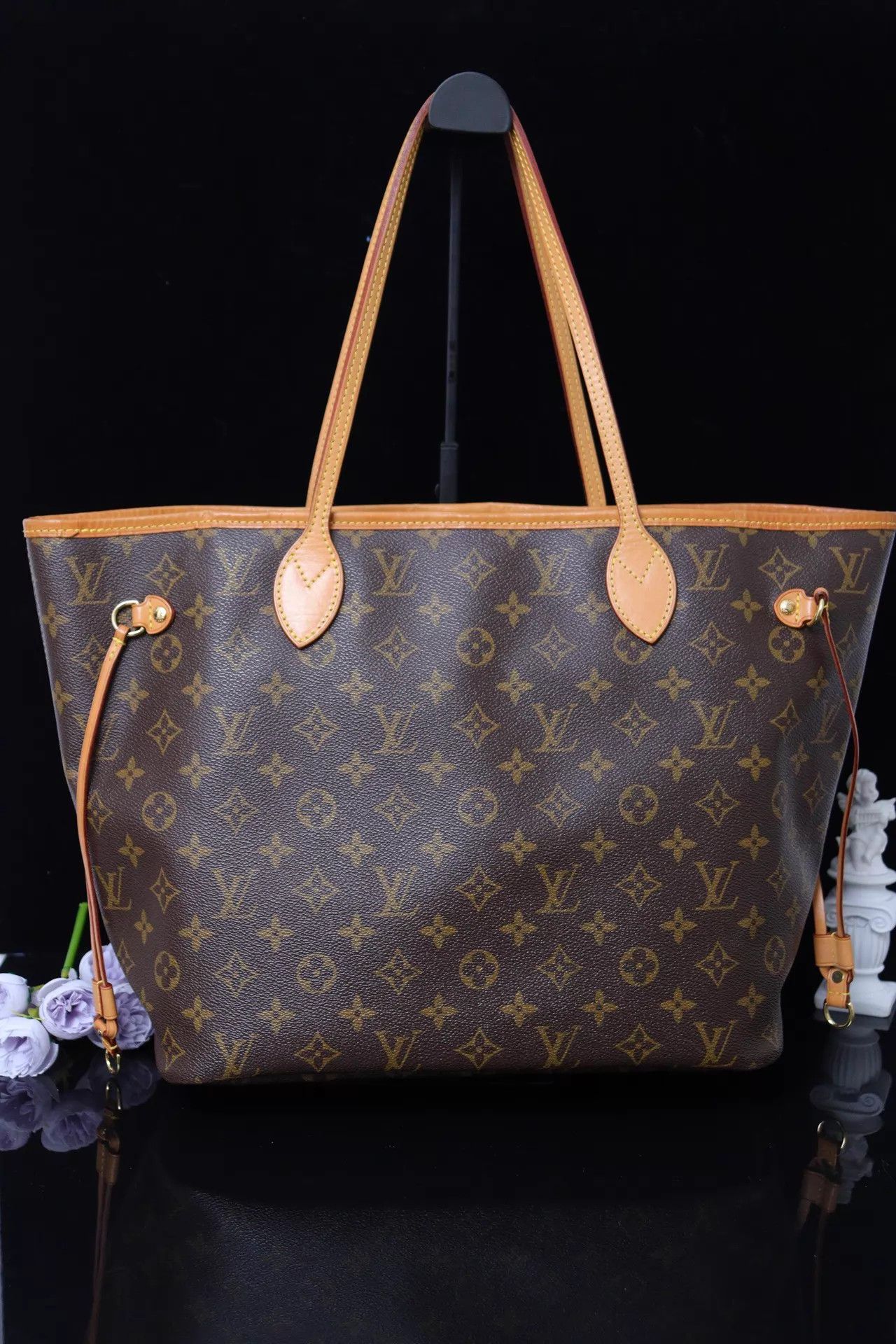 Louis Vuitton LV Neverfull MM 32x29x17 15 with pouch Size ONE SIZE - 2 Thumbnail