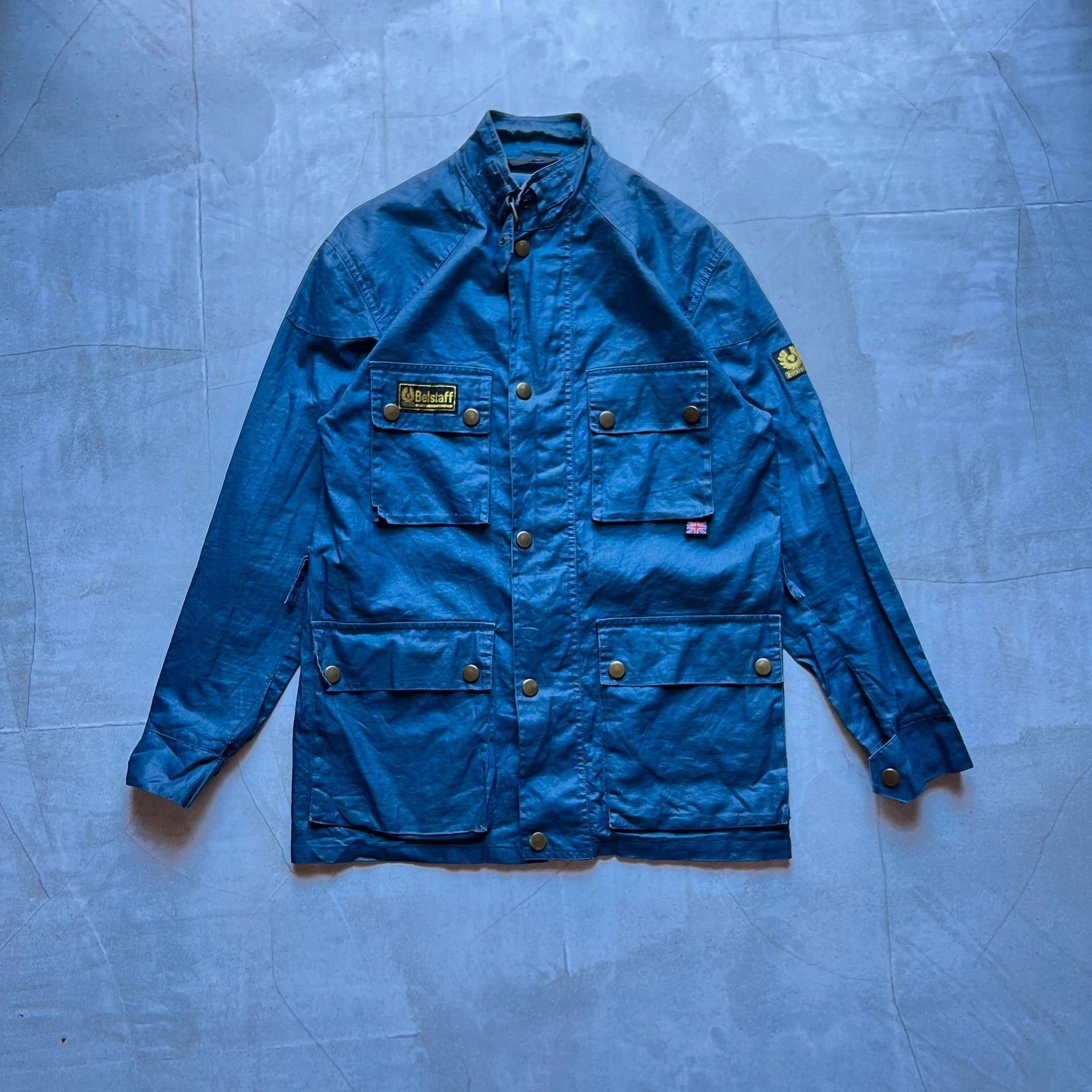 Belstaff vintage Belstaff Bomber jacket 90s motorcycle linen racing Size US M / EU 48-50 / 2 - 1 Thumbnail