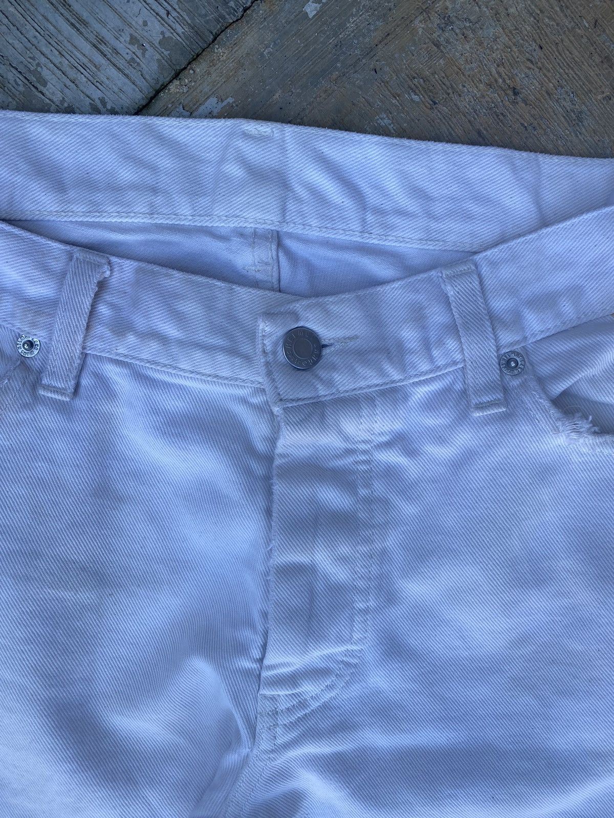 Helmut Lang Distressed Helmut Lang denim pants Size US 31 - 3 Thumbnail