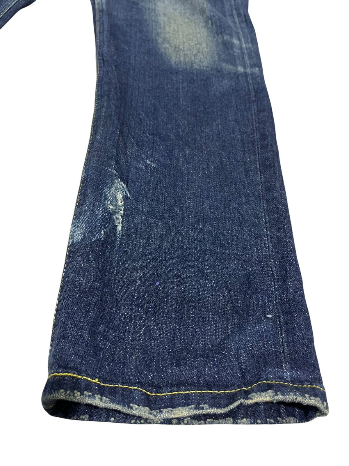 If Six Was Nine × Japanese Brand × Le Grande Bleu (L.G.B.) VINTAGE LEE LADY RIDER WASHED DENIM Size 32" / US 10 / IT 46 - 3 Thumbnail