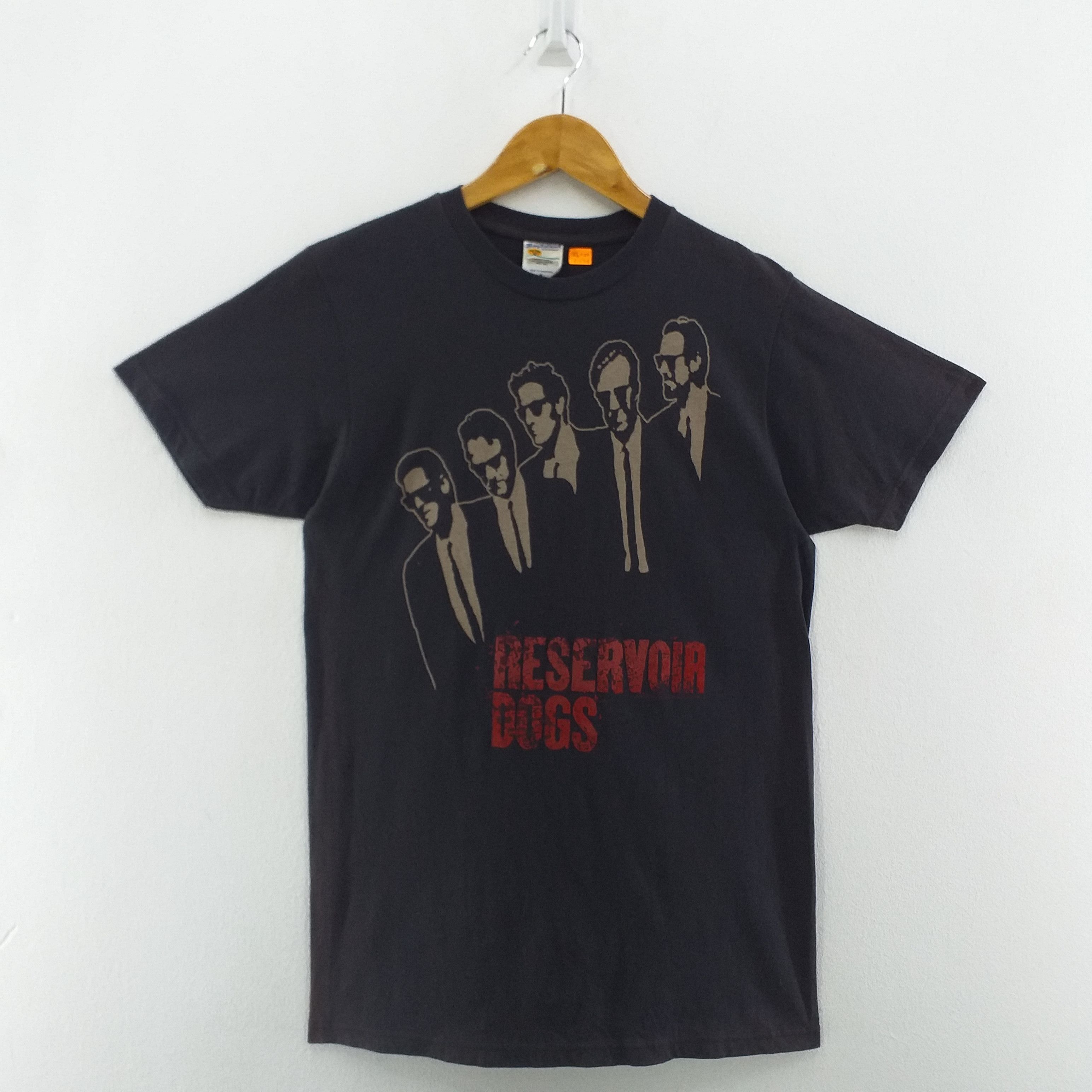image of Movie x Vintage Tshirt Drama/crime Film Reservoir Dog Tshirt -F078 in Black, Men's (Size Medium)